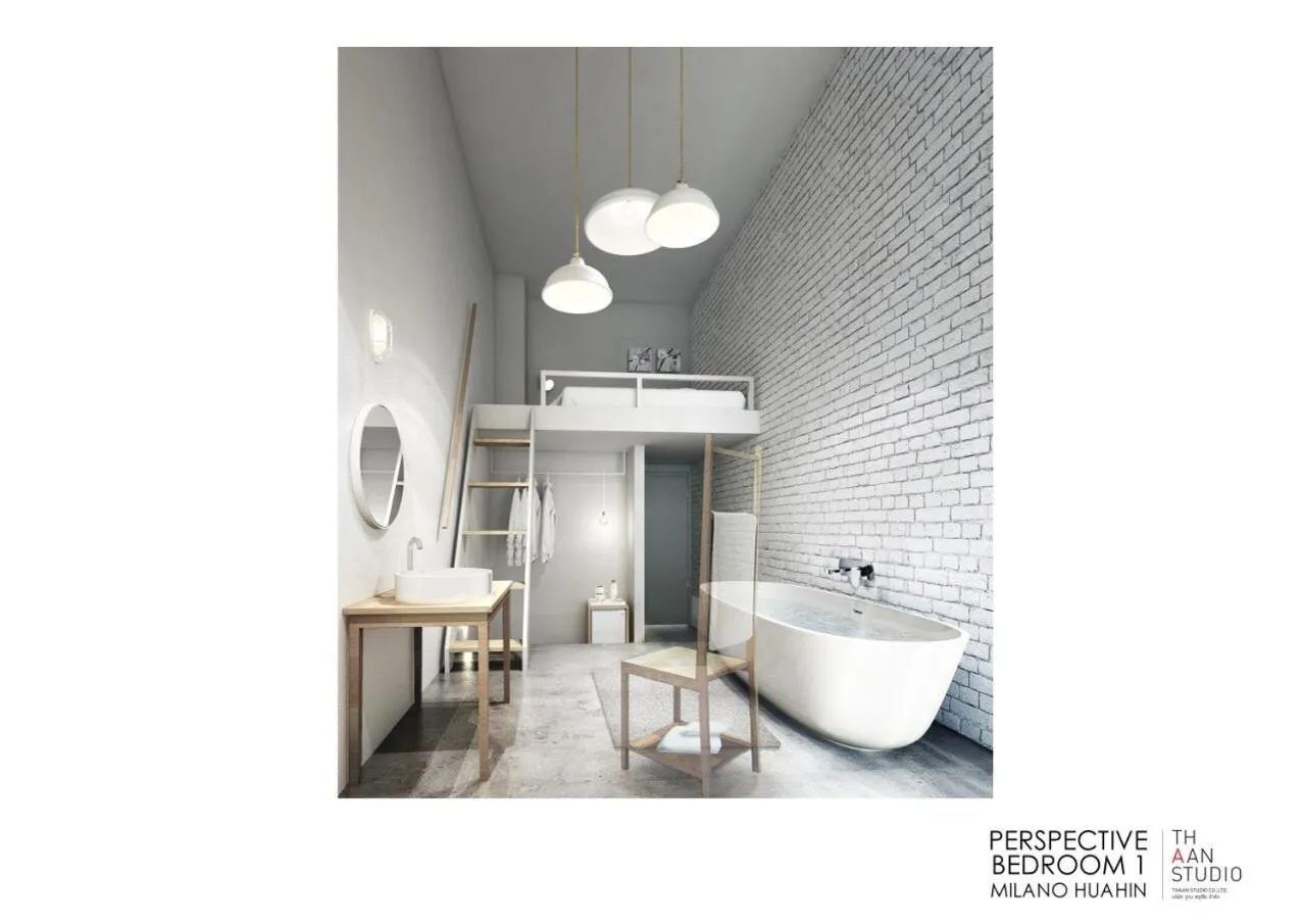 Bathroom in Milano Huahin