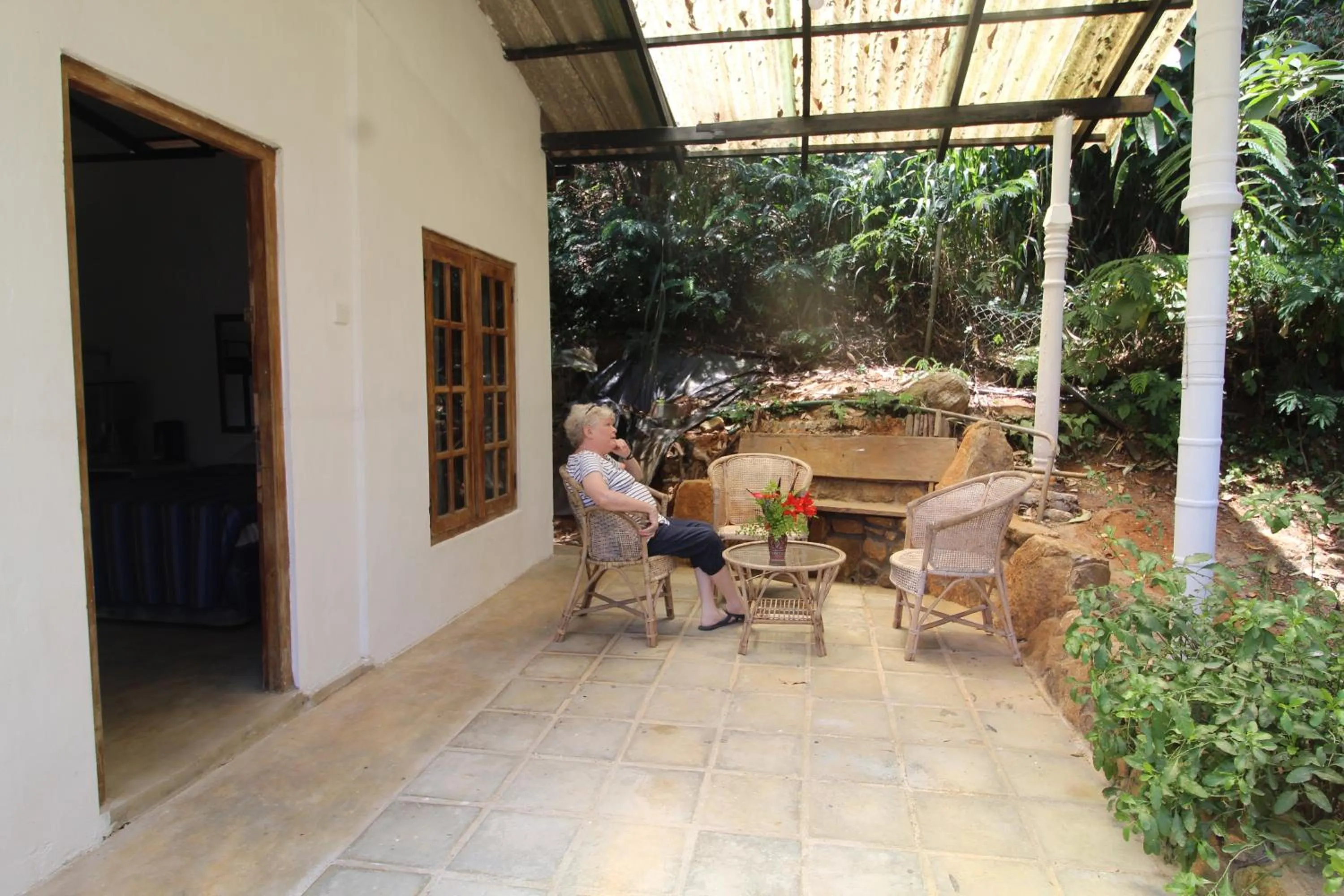 Patio in Jungle Tide