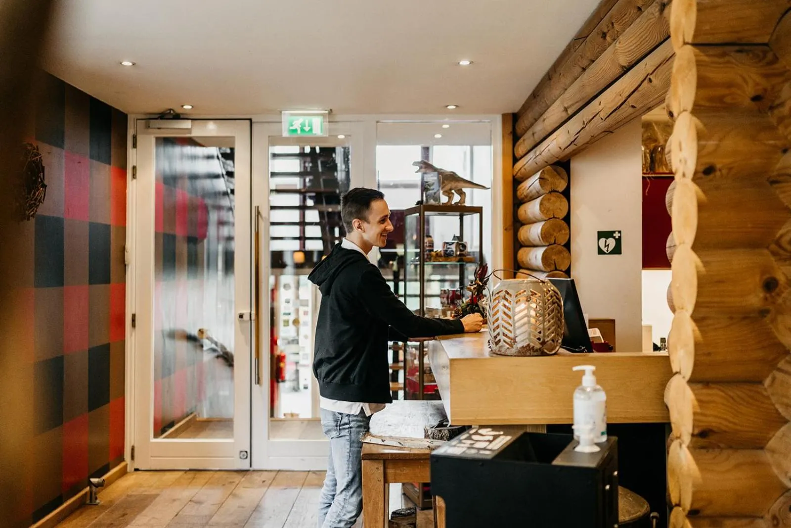 Lobby or reception in Badhotel Rockanje