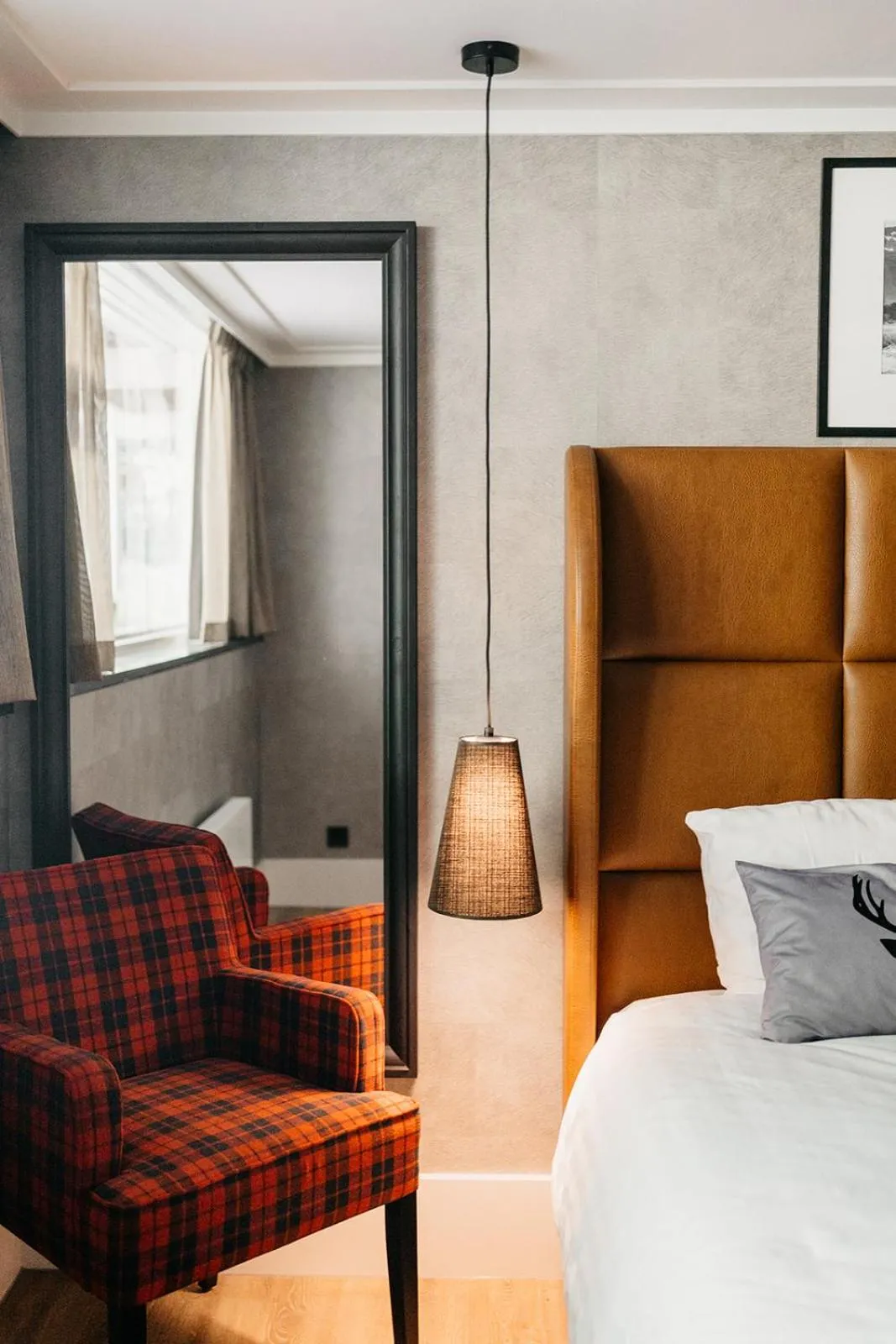 Decorative detail, Bed in Badhotel Rockanje