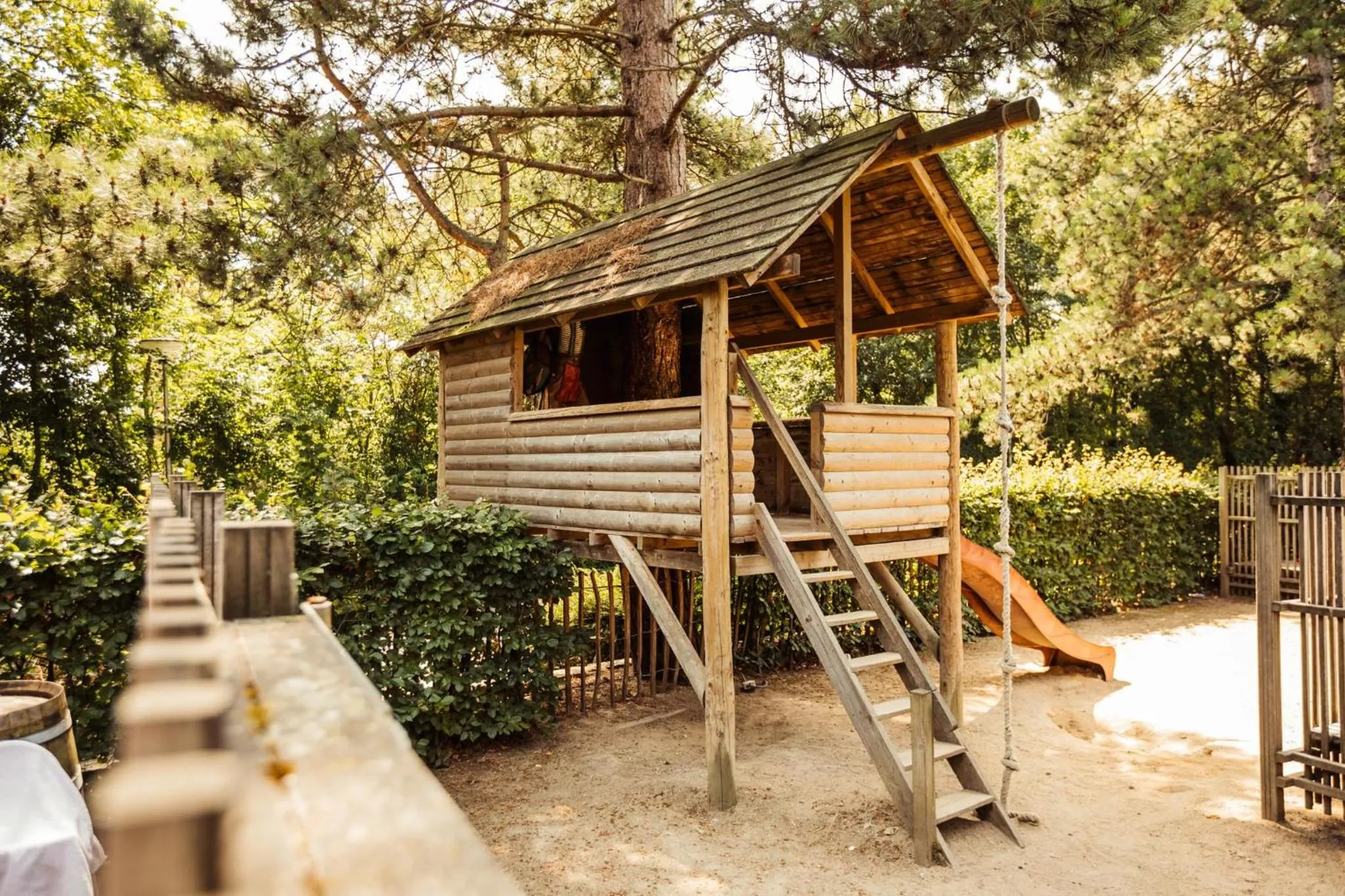 Children play ground in Badhotel Rockanje