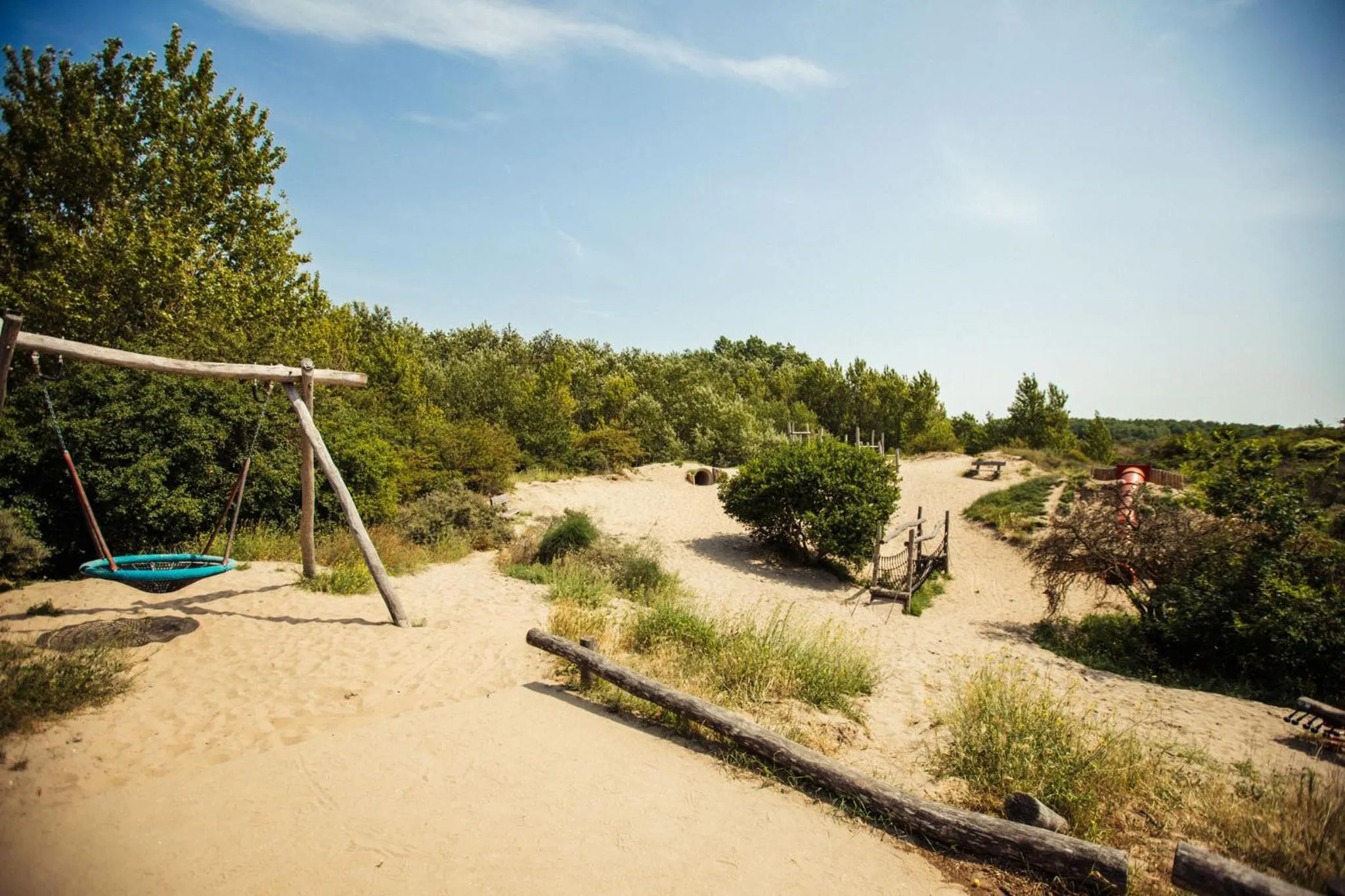 Children play ground in Badhotel Rockanje