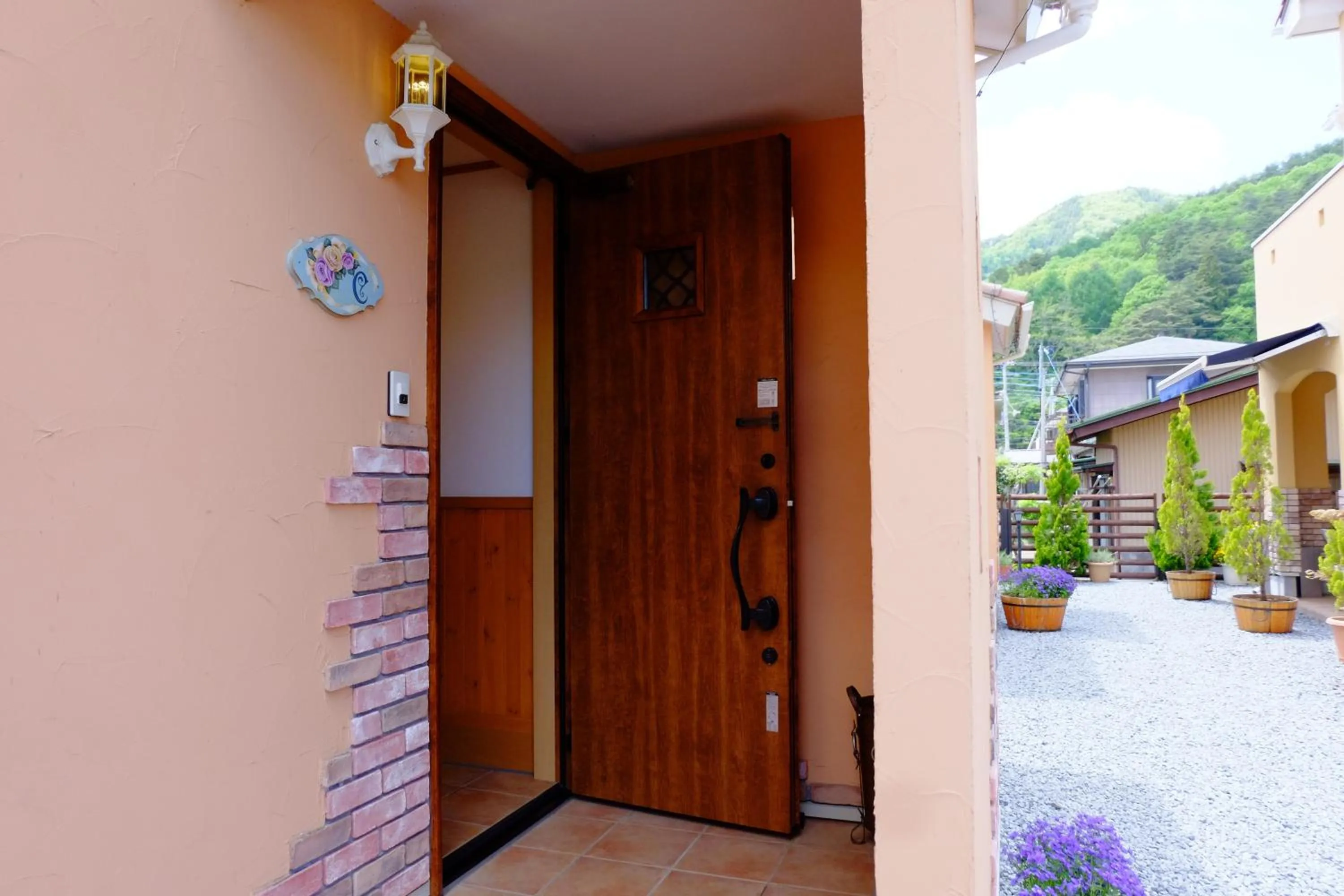 Facade/entrance in Villa Ensoleille