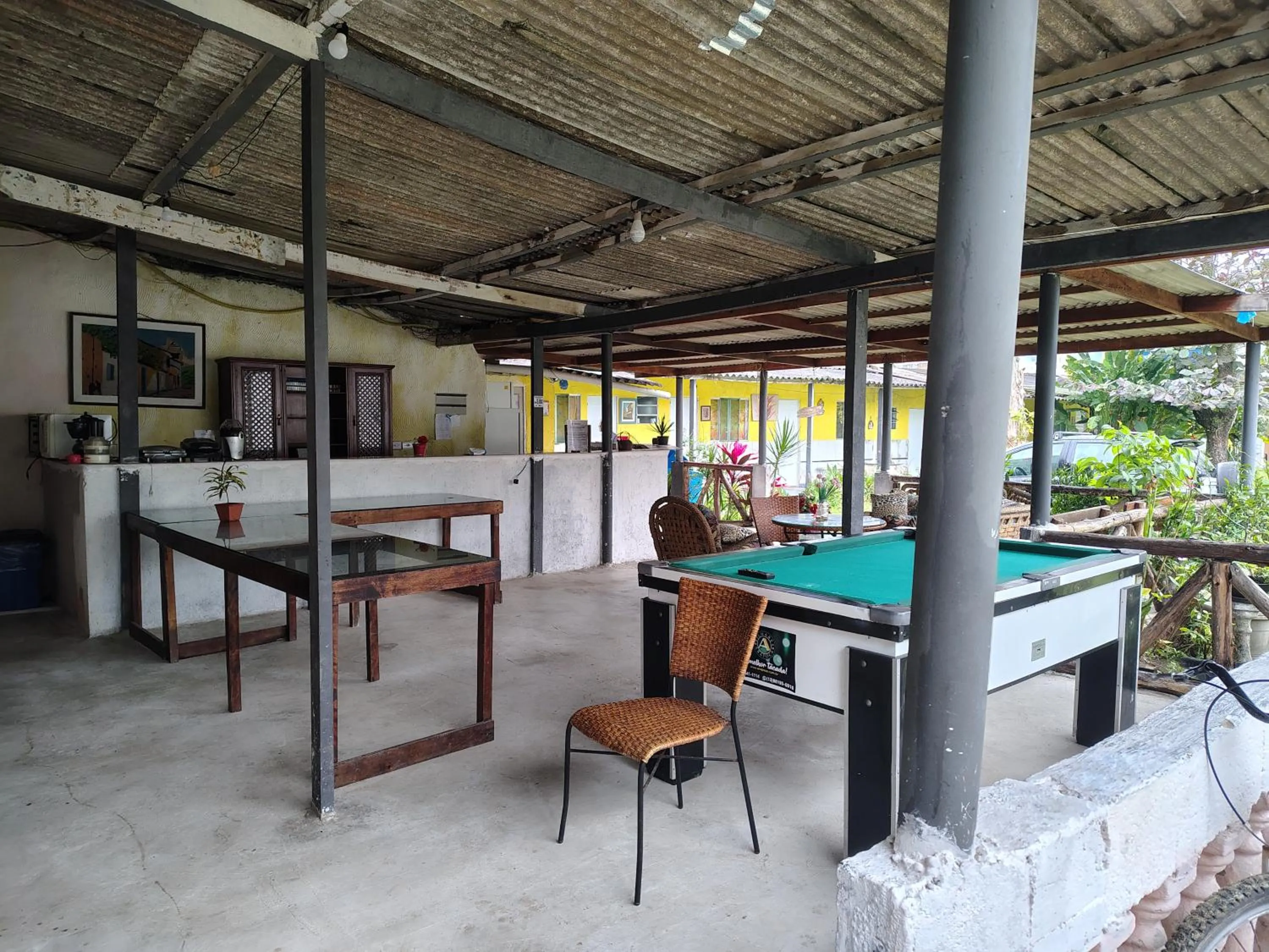 Billiard in Pousada Lambaris Pereque Guarujá