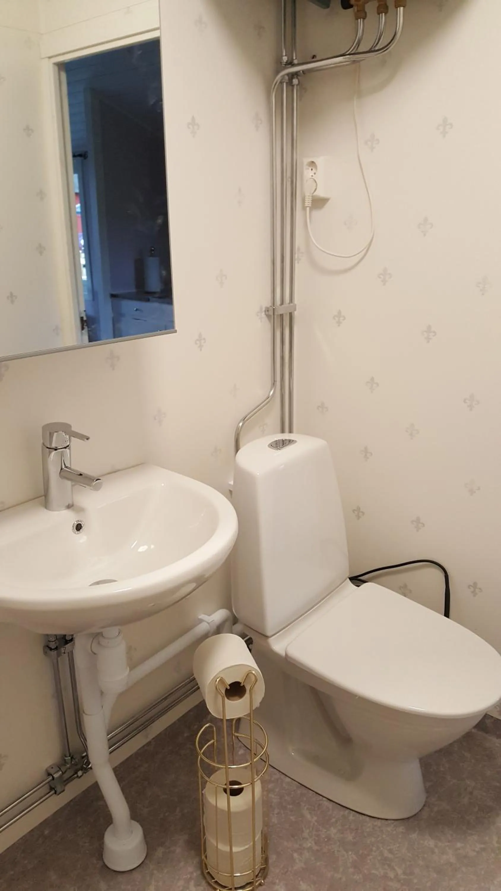 Bathroom in Joastorps Bed & Breakfast