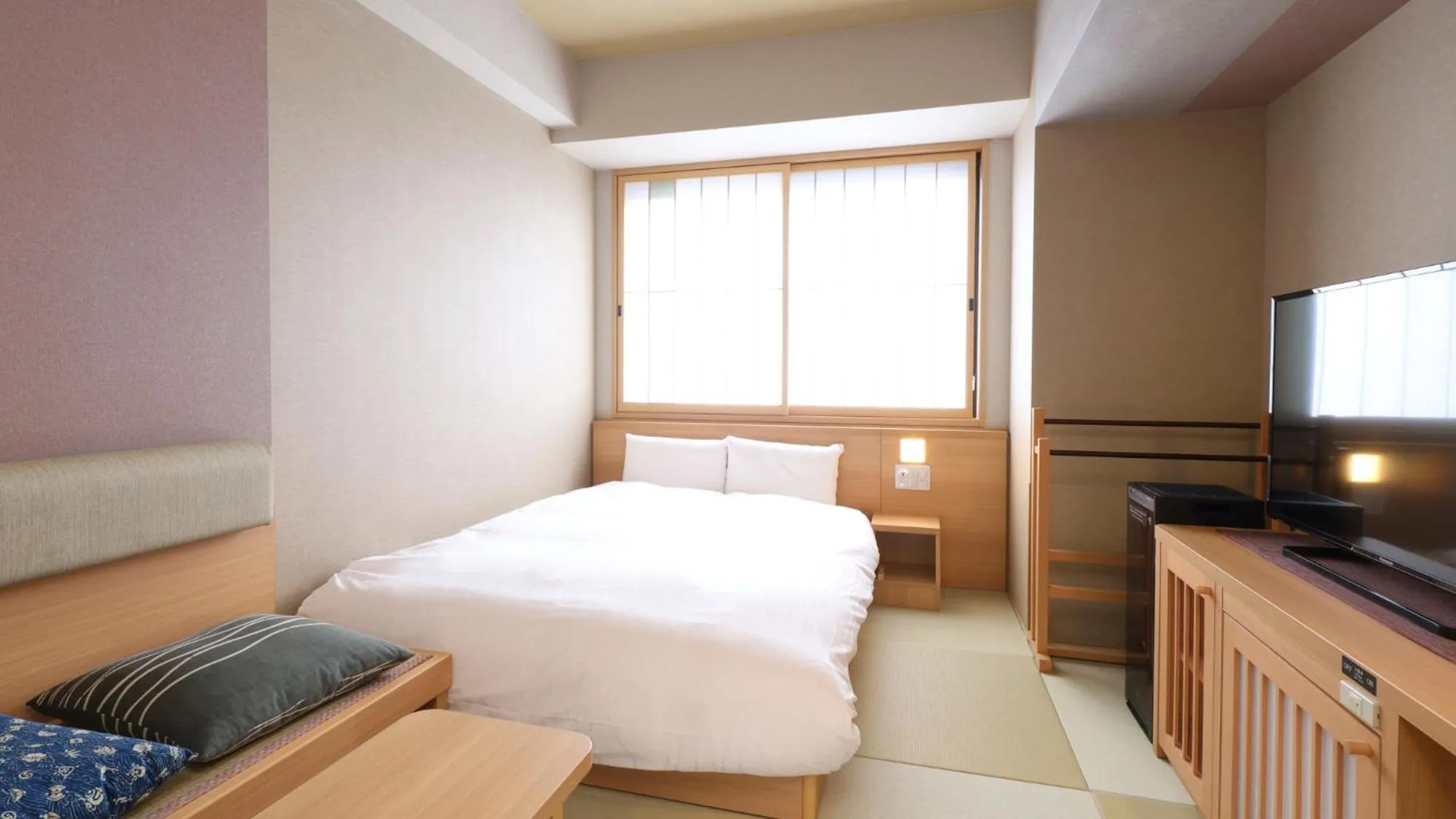 Bed in Onyado Nono Asakusa Annex - Natural Hot Spring