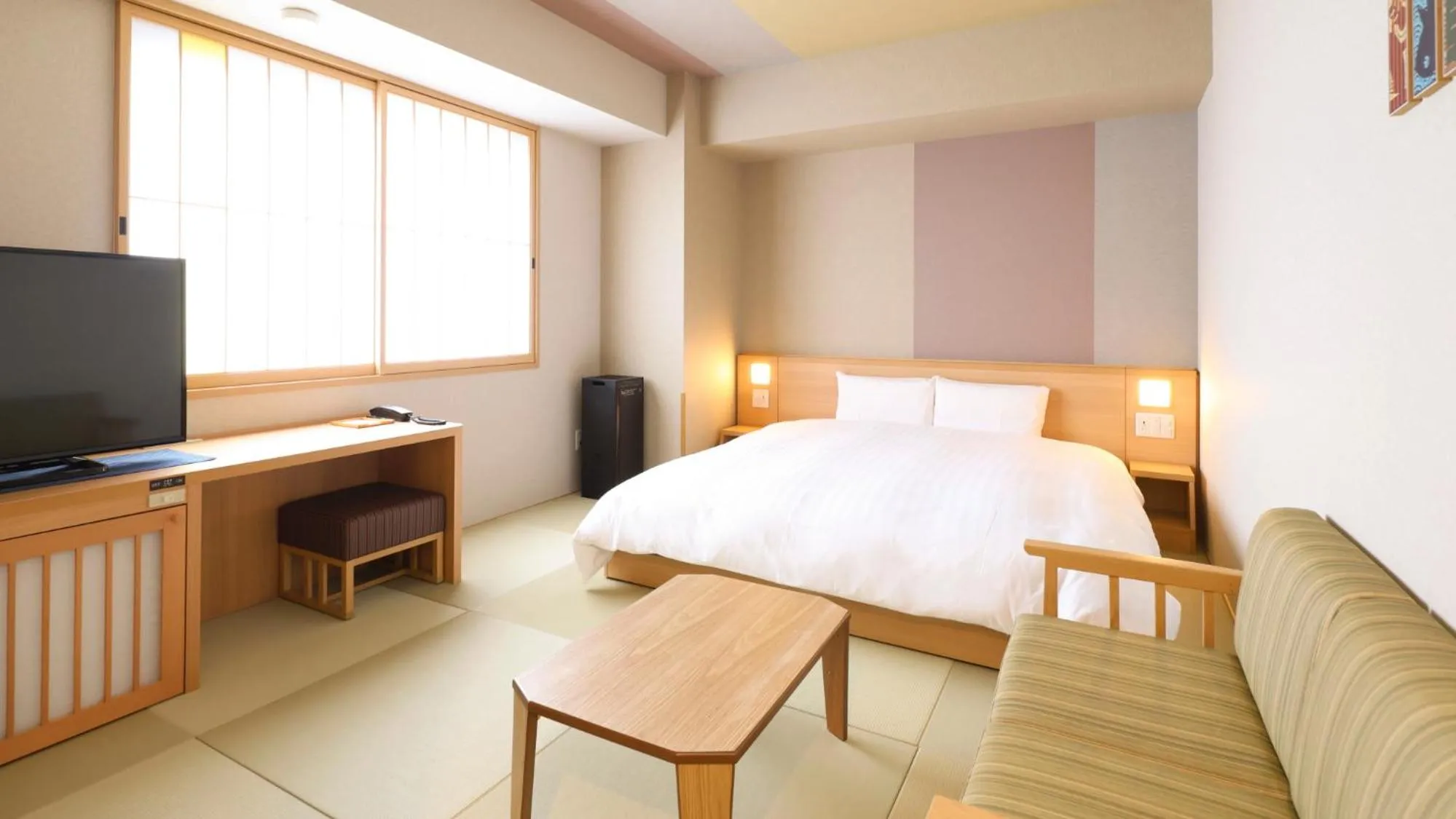 Bed in Onyado Nono Asakusa Annex - Natural Hot Spring