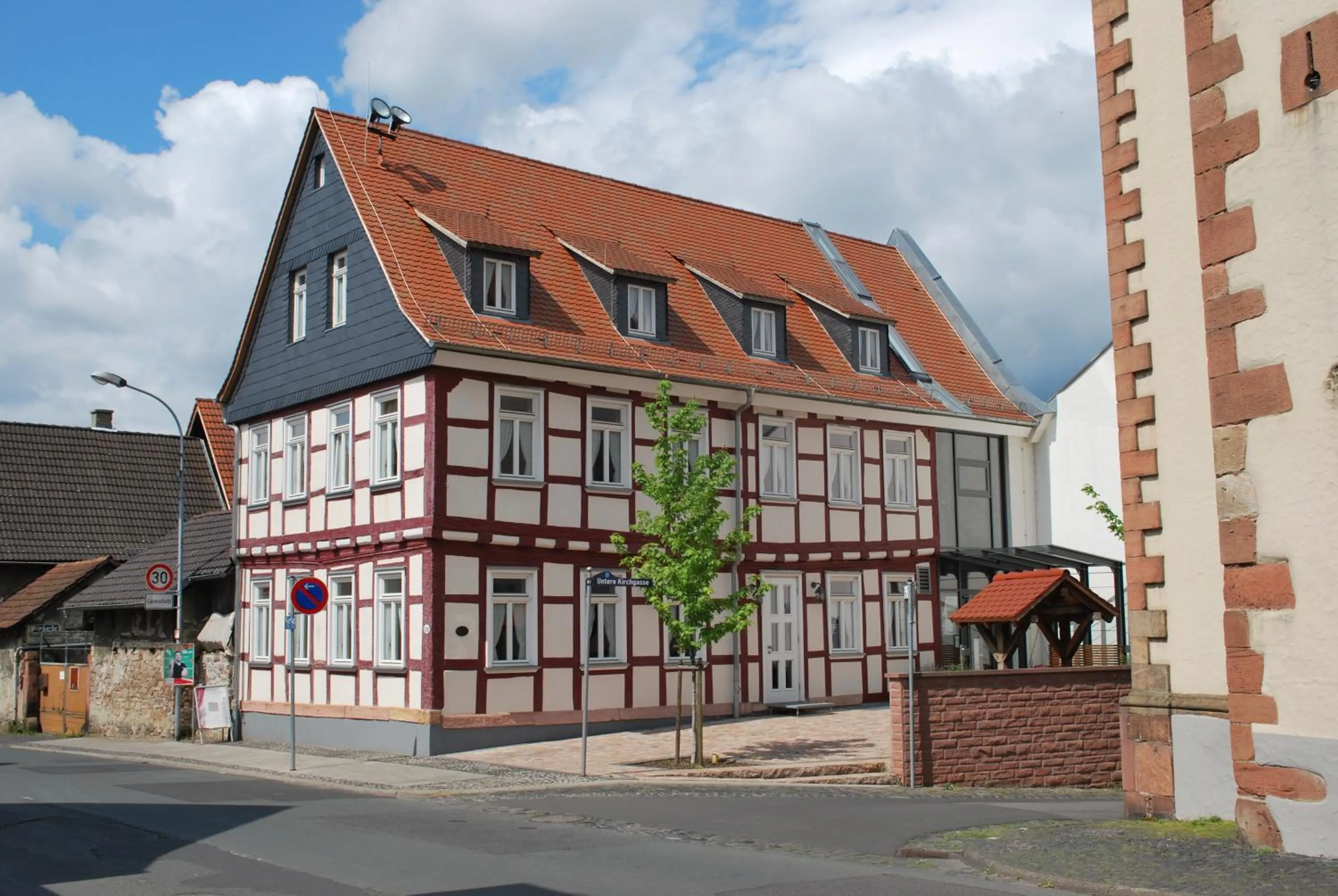 Property building in Hotel Gasthof “Goldener Engel”