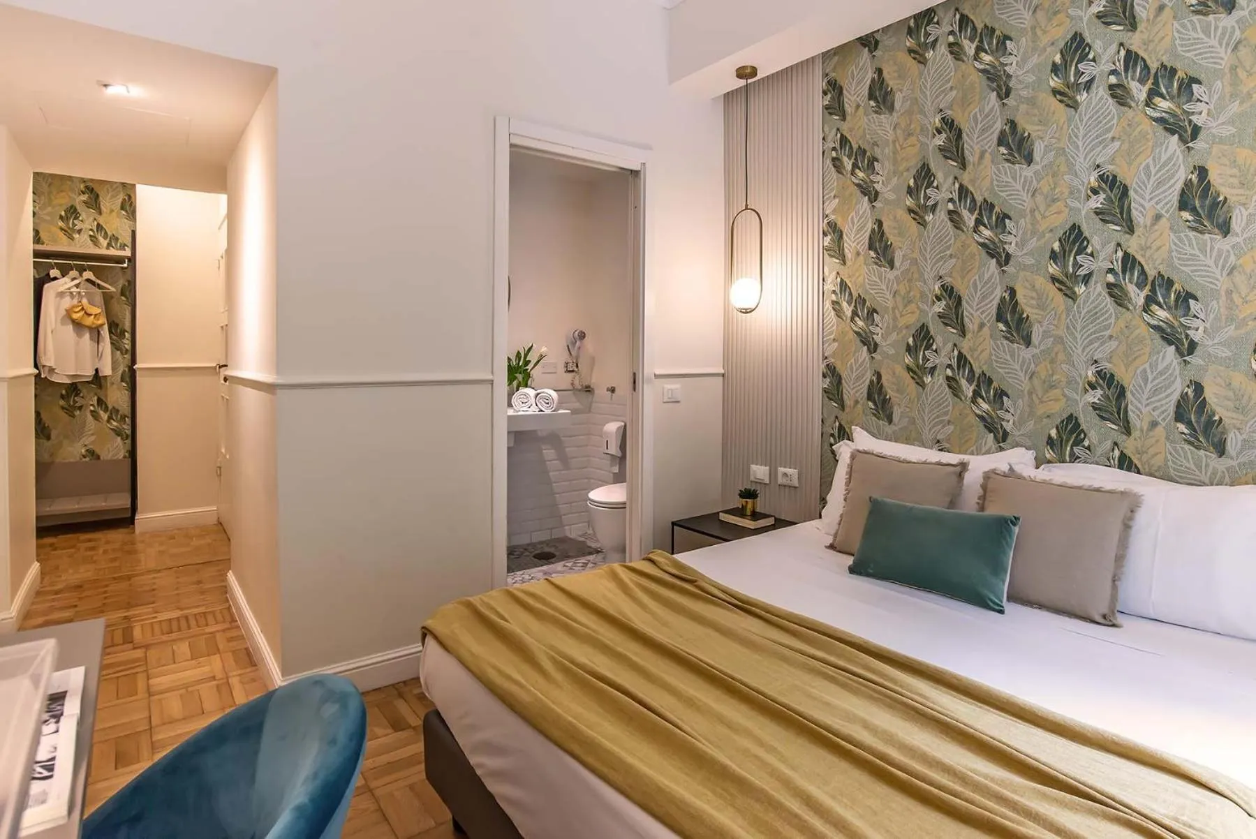 Bed in 94Rooms Vatican Guest House - Vigliena