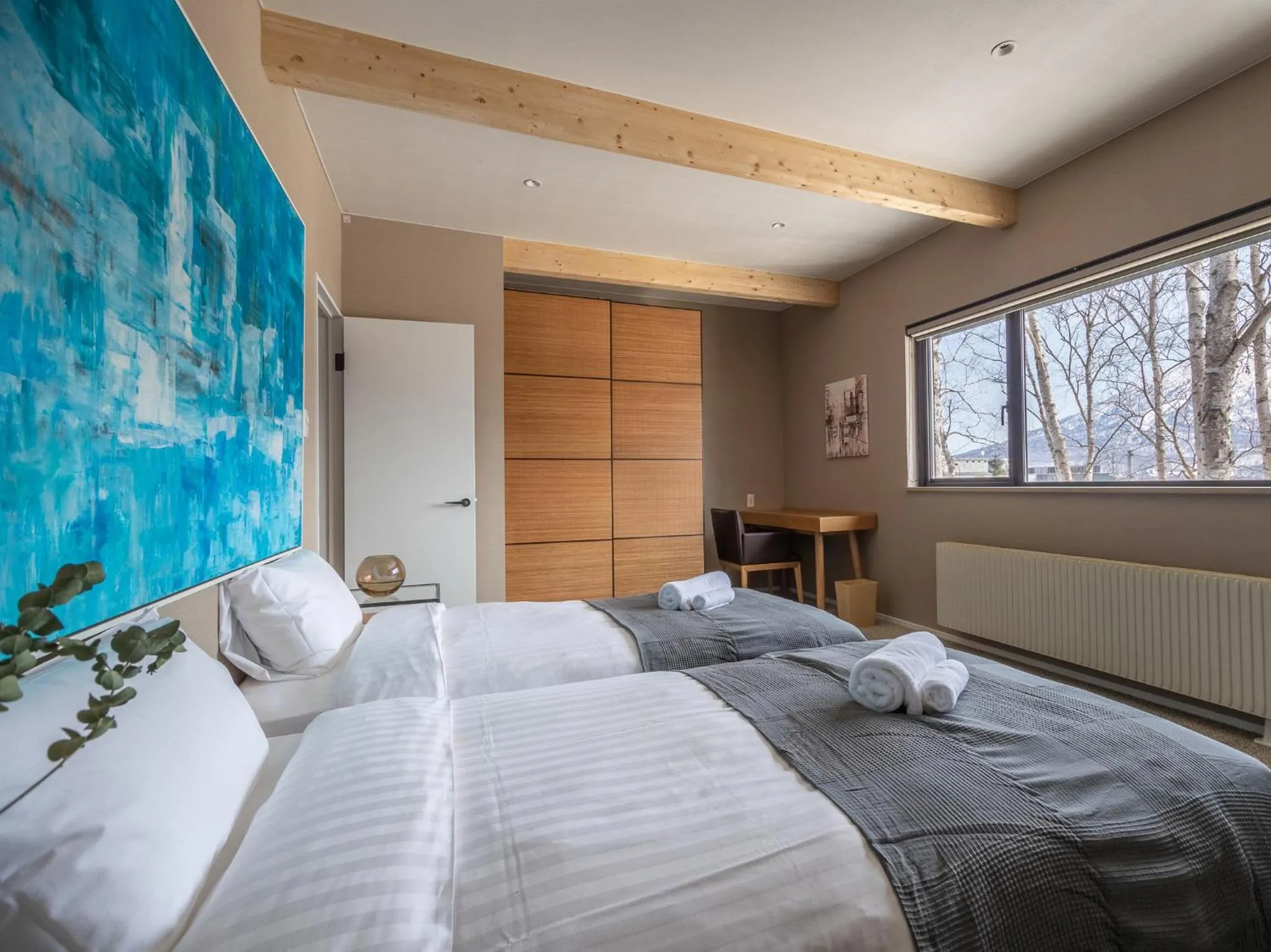 Bed in Shousugi Chalet by Elite Havens