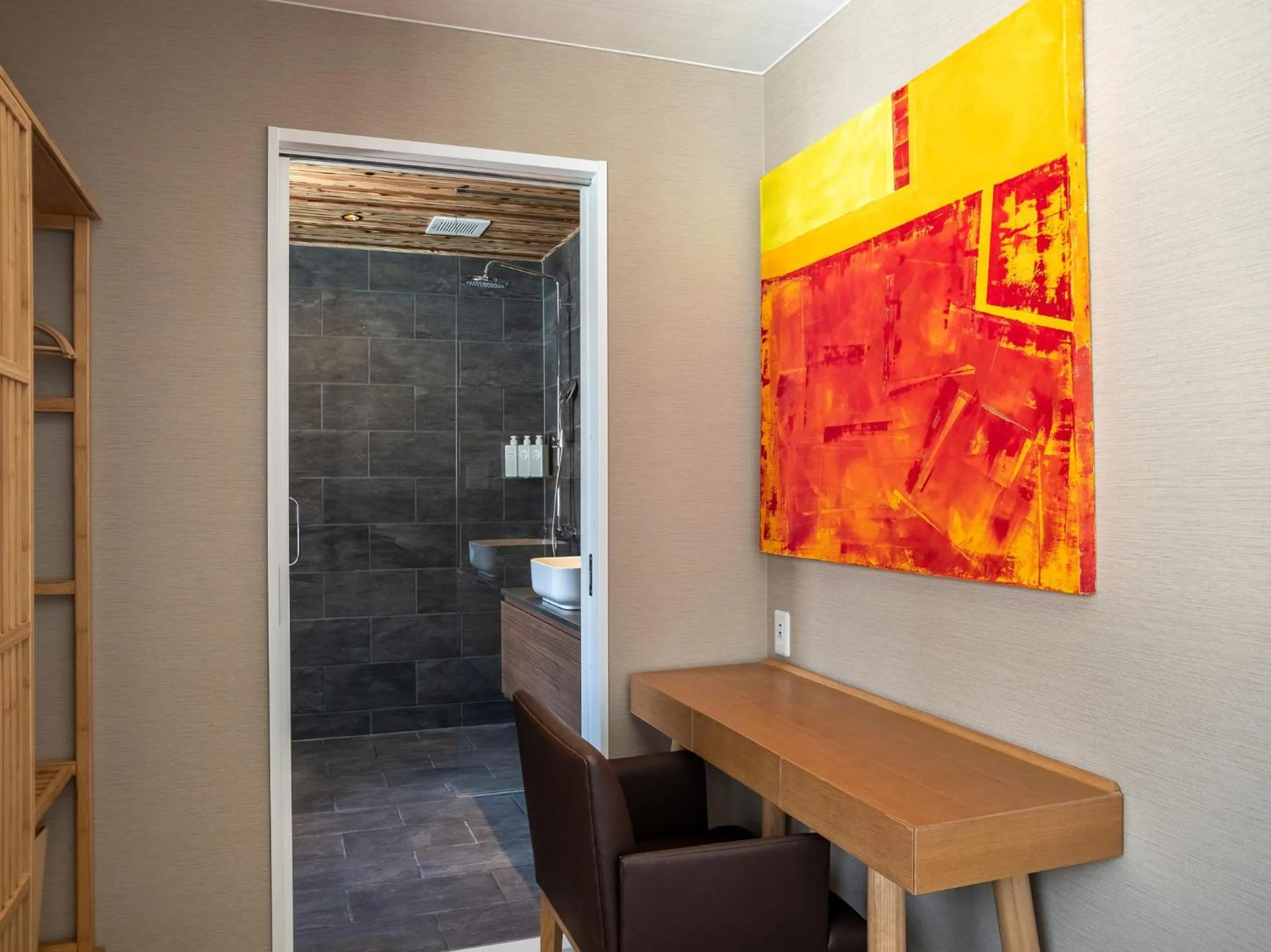 Bathroom in Shousugi Chalet by Elite Havens