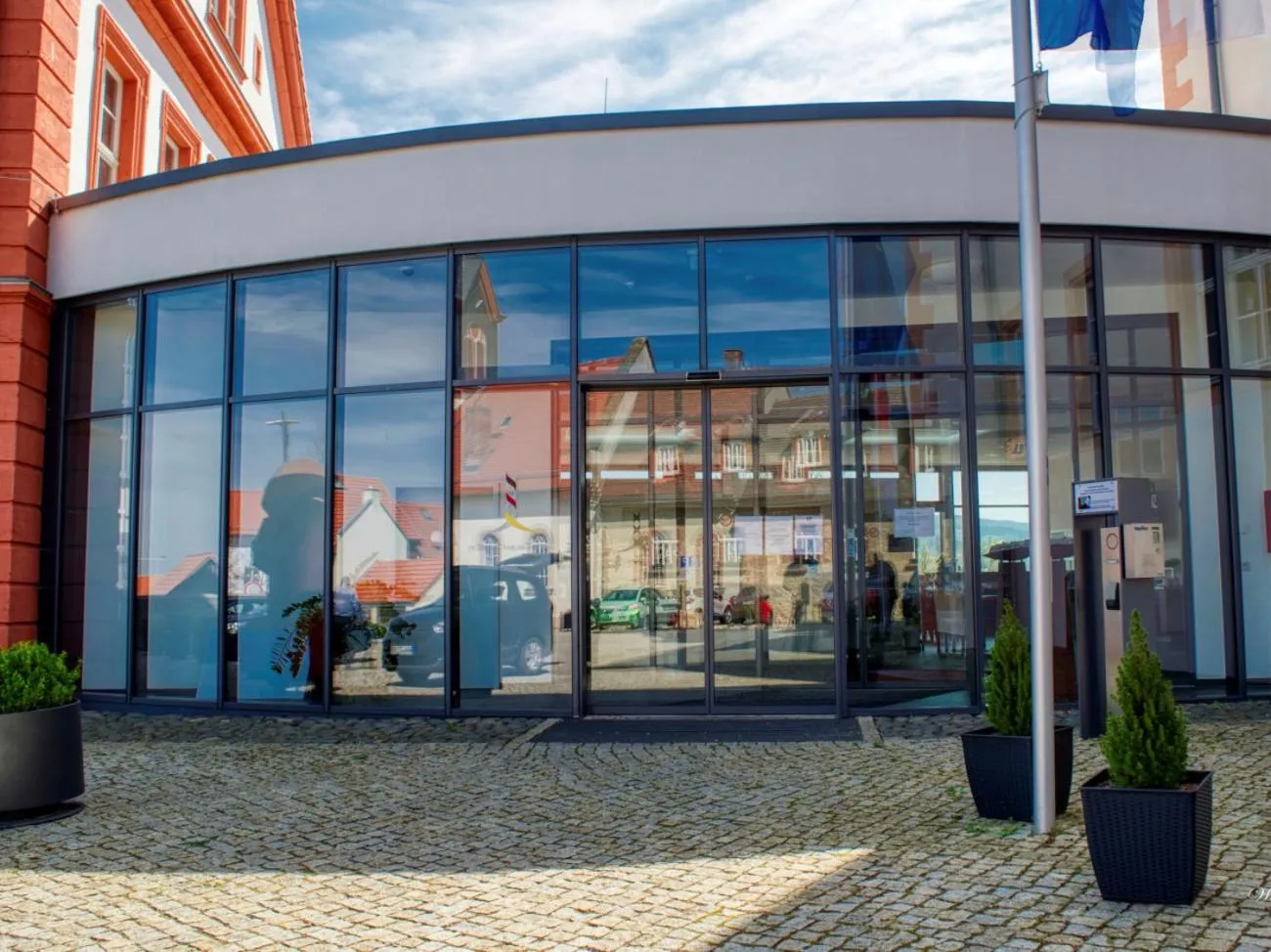 Facade/entrance in Schloss Geisa