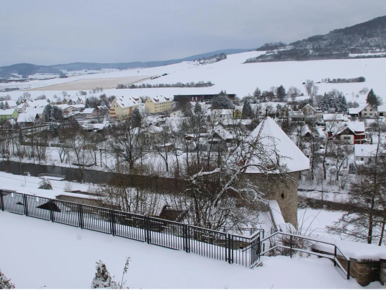 Winter in Schloss Geisa