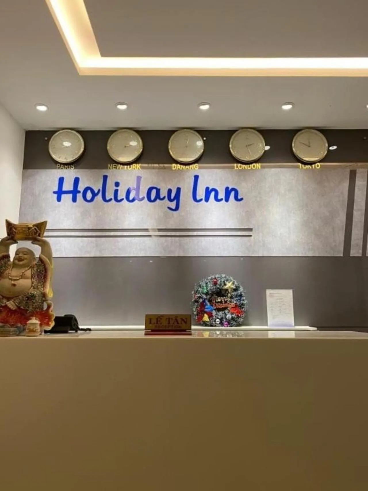 Lobby or reception in Holiday Inn Hotel