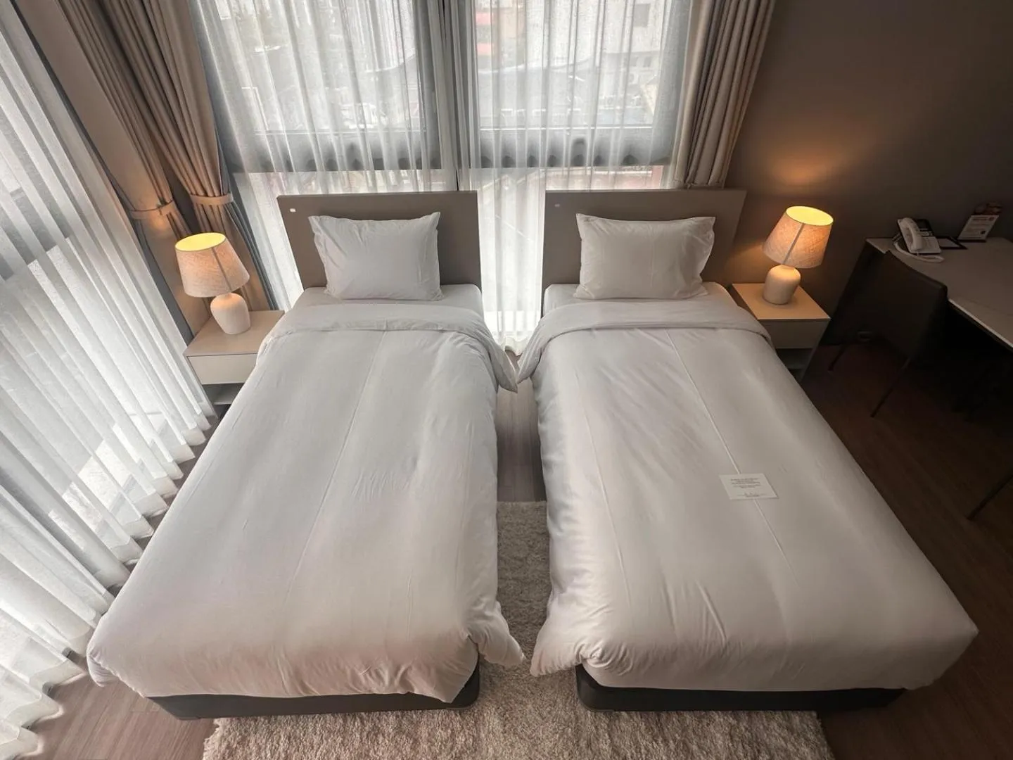 Bed in Sollago Myeongdong Hotel & Residence