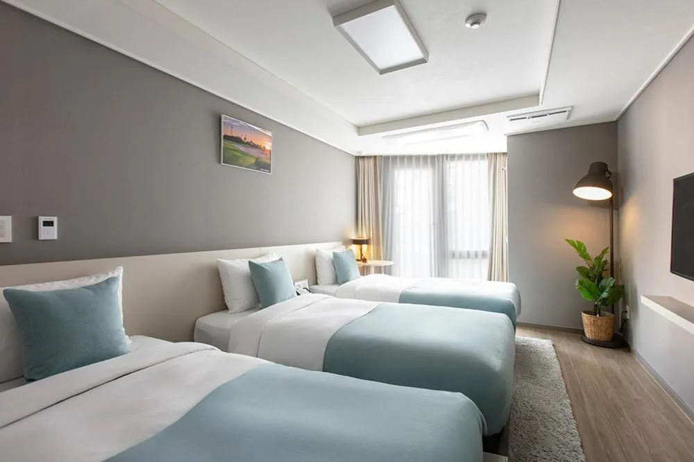 Bedroom, Bed in Sollago Myeongdong Hotel & Residence