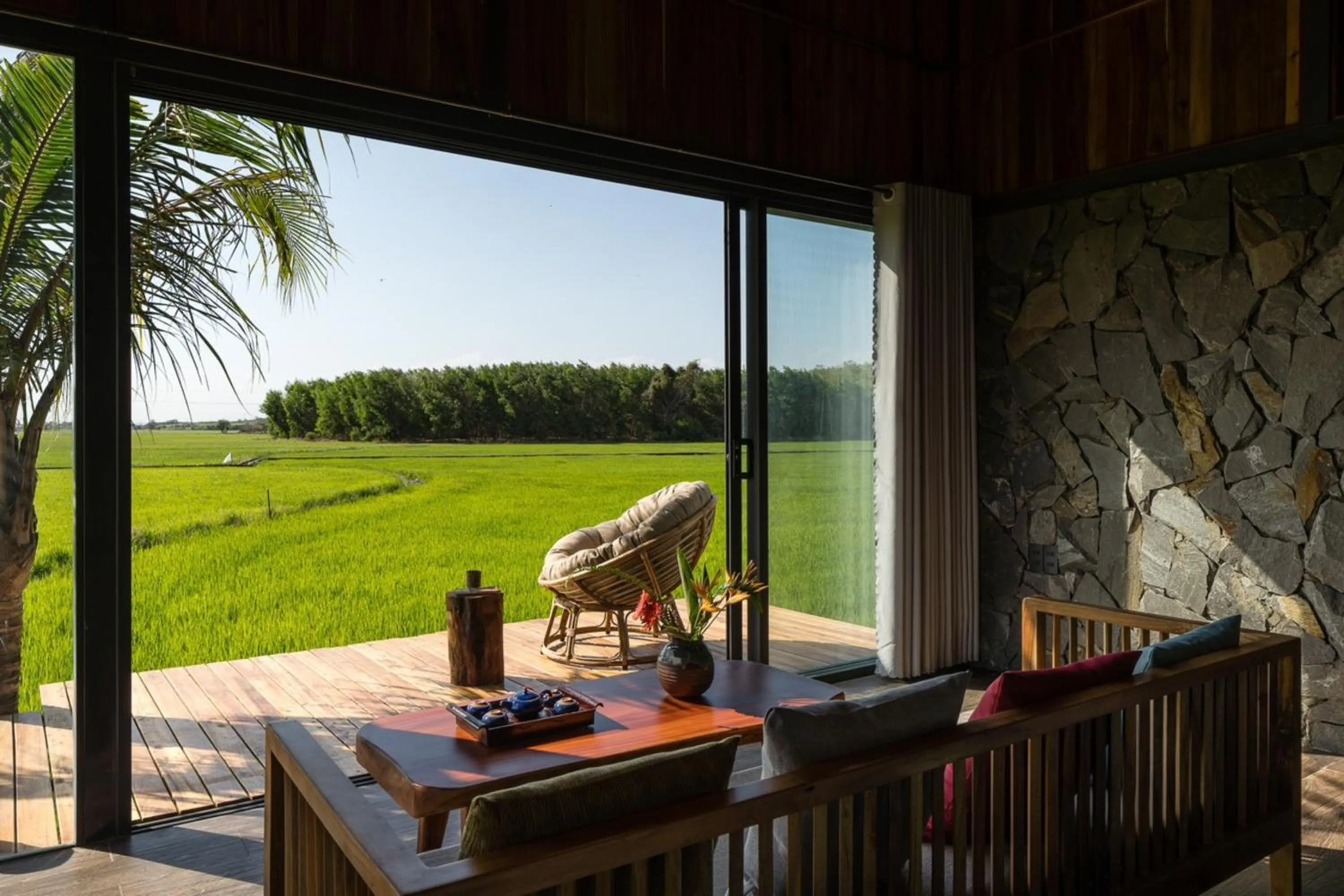 Garden view in The Ruong Resort
