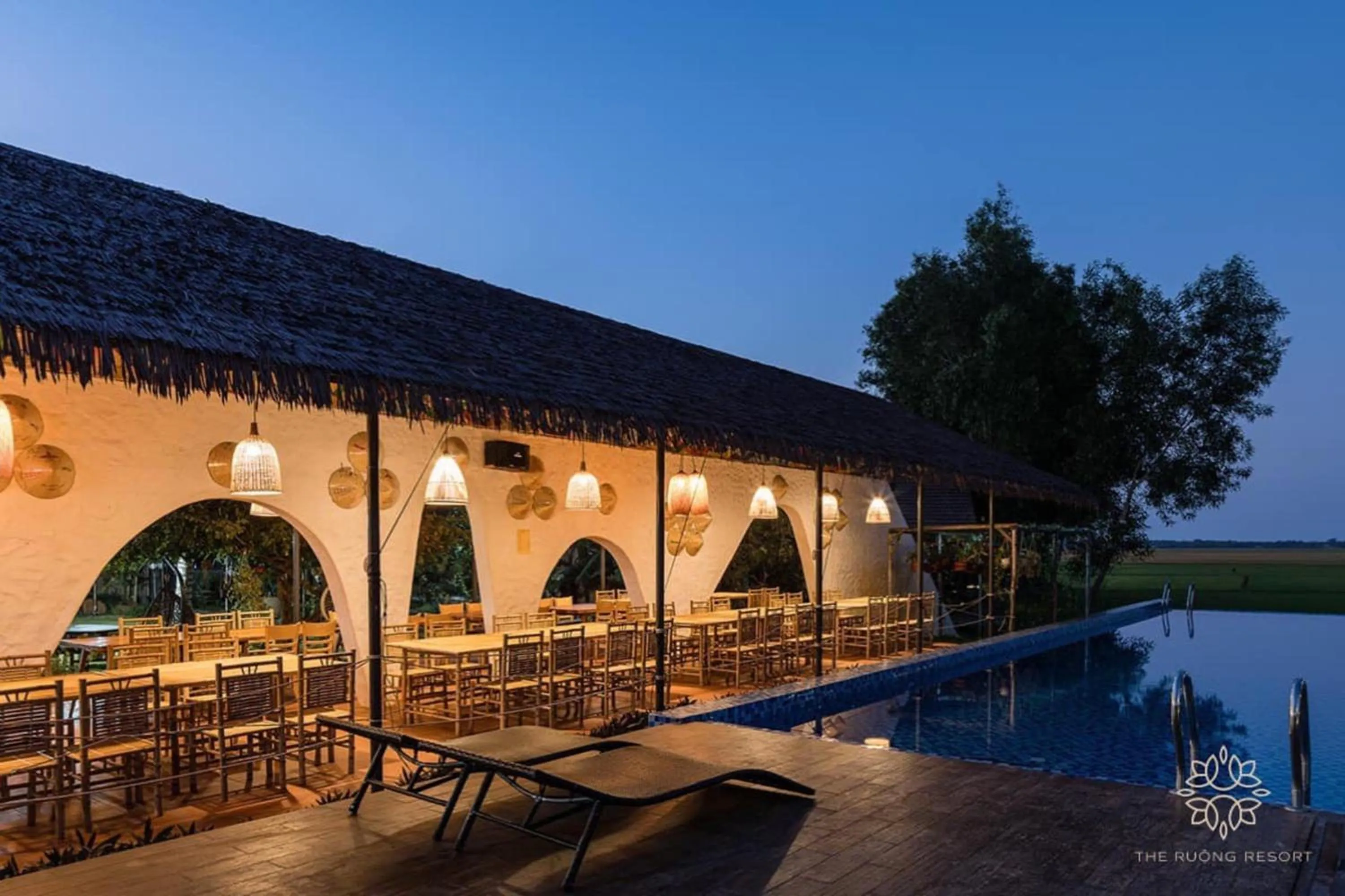 Swimming pool in The Ruong Resort