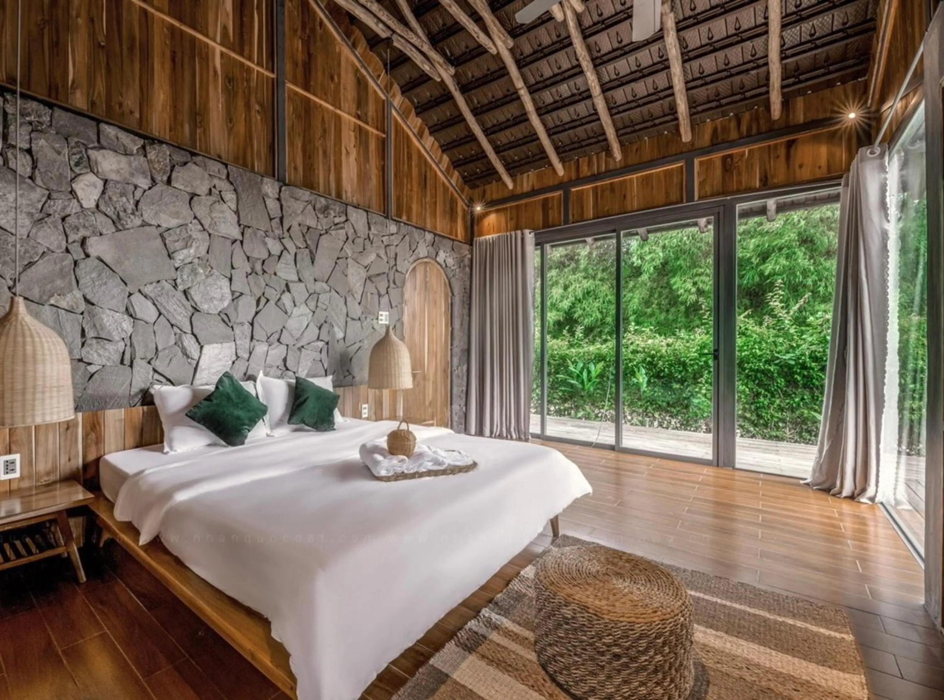 Bedroom, Bed in The Ruong Resort