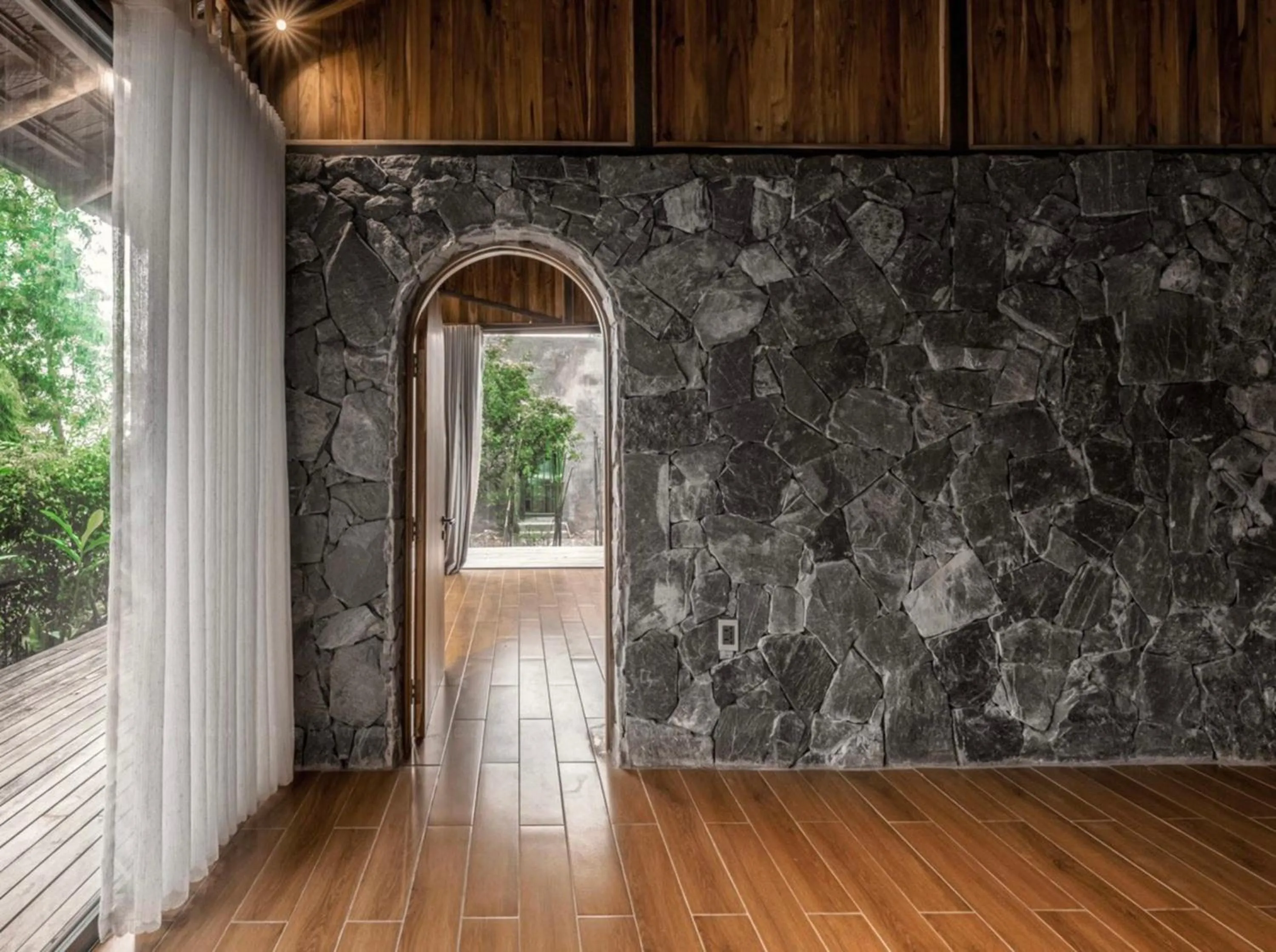 Bed in The Ruong Resort