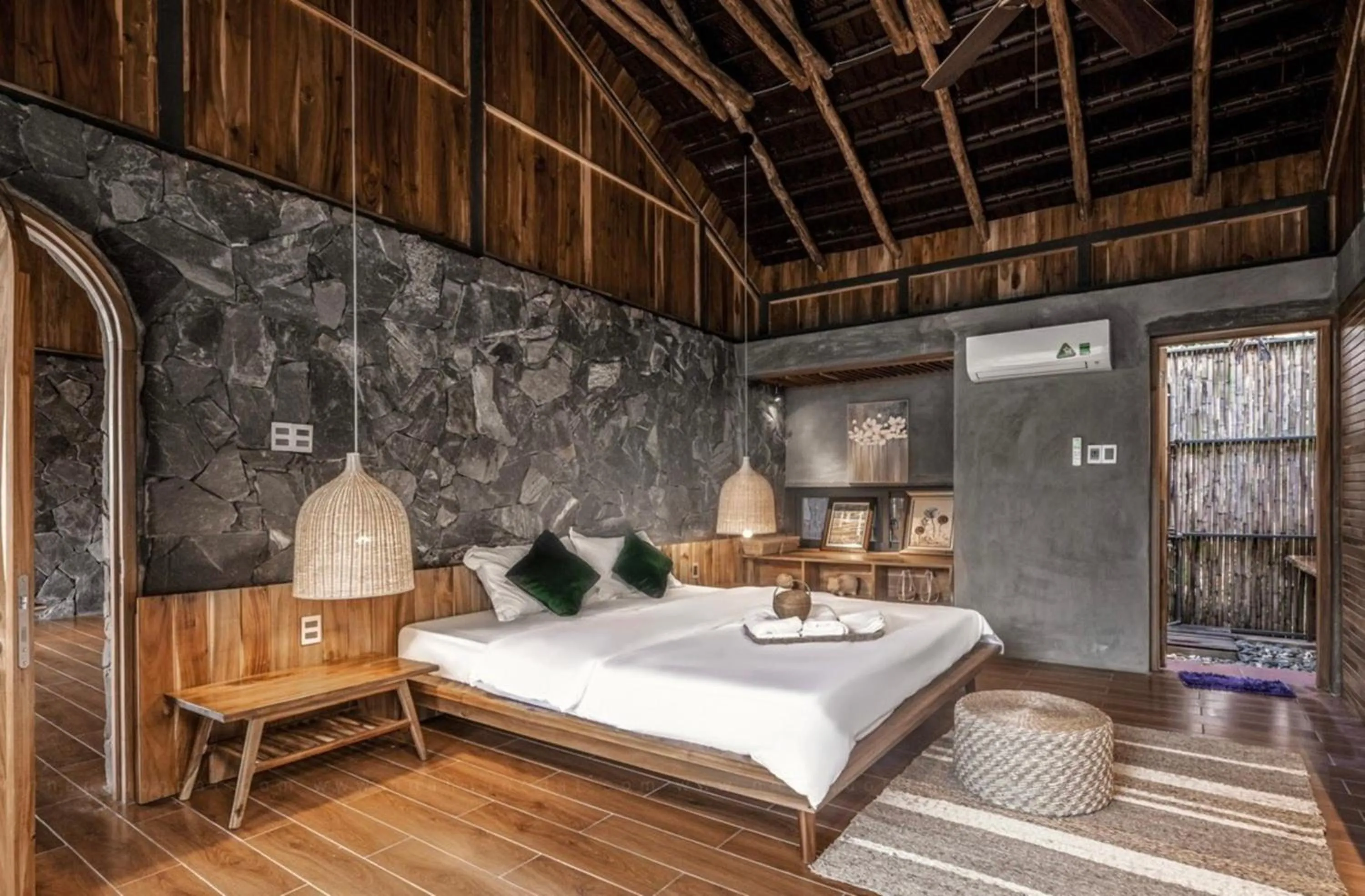 Bedroom, Bed in The Ruong Resort