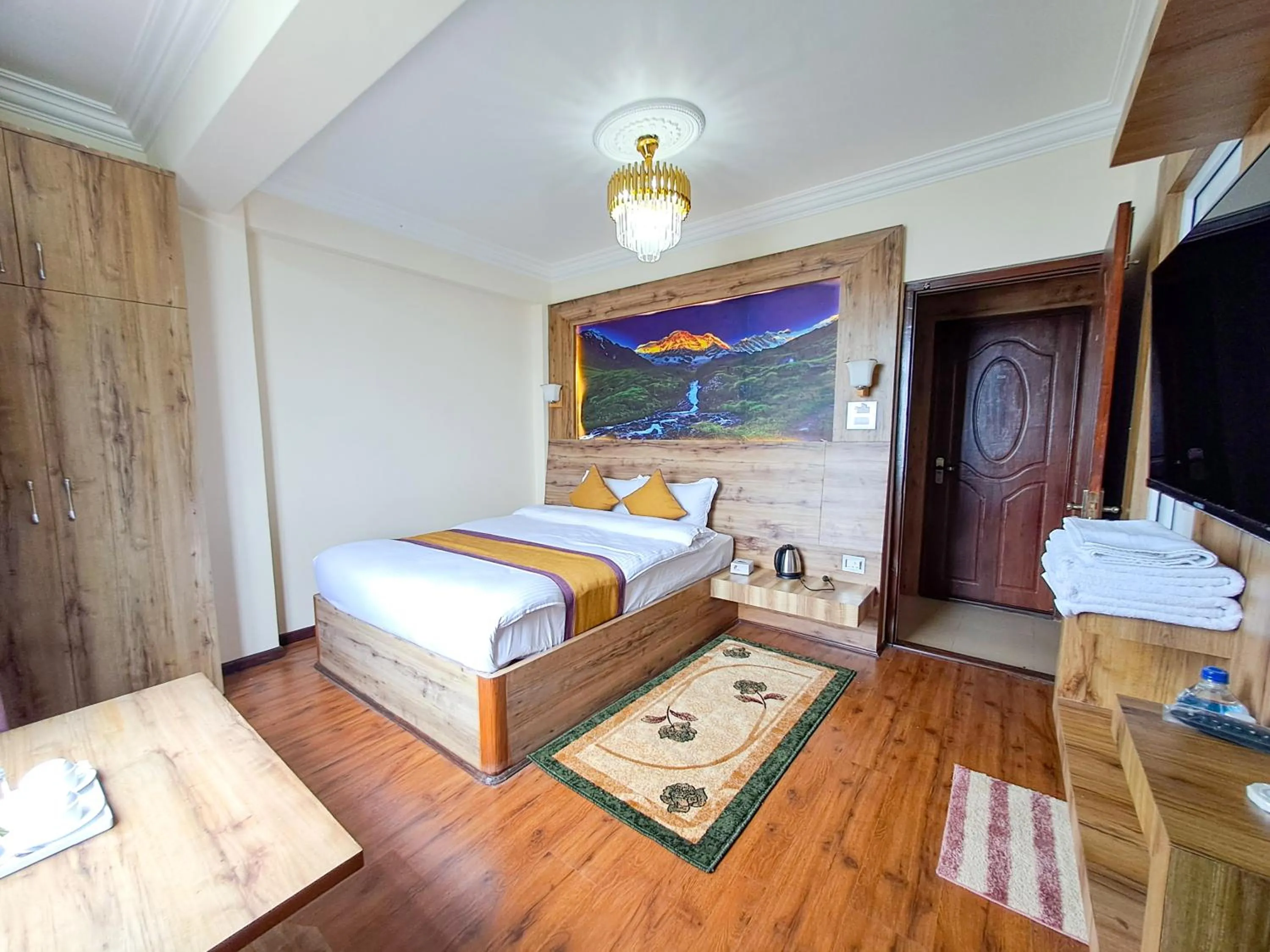 Bedroom in Prem Durbar Hotel & Nagarkot Zipline