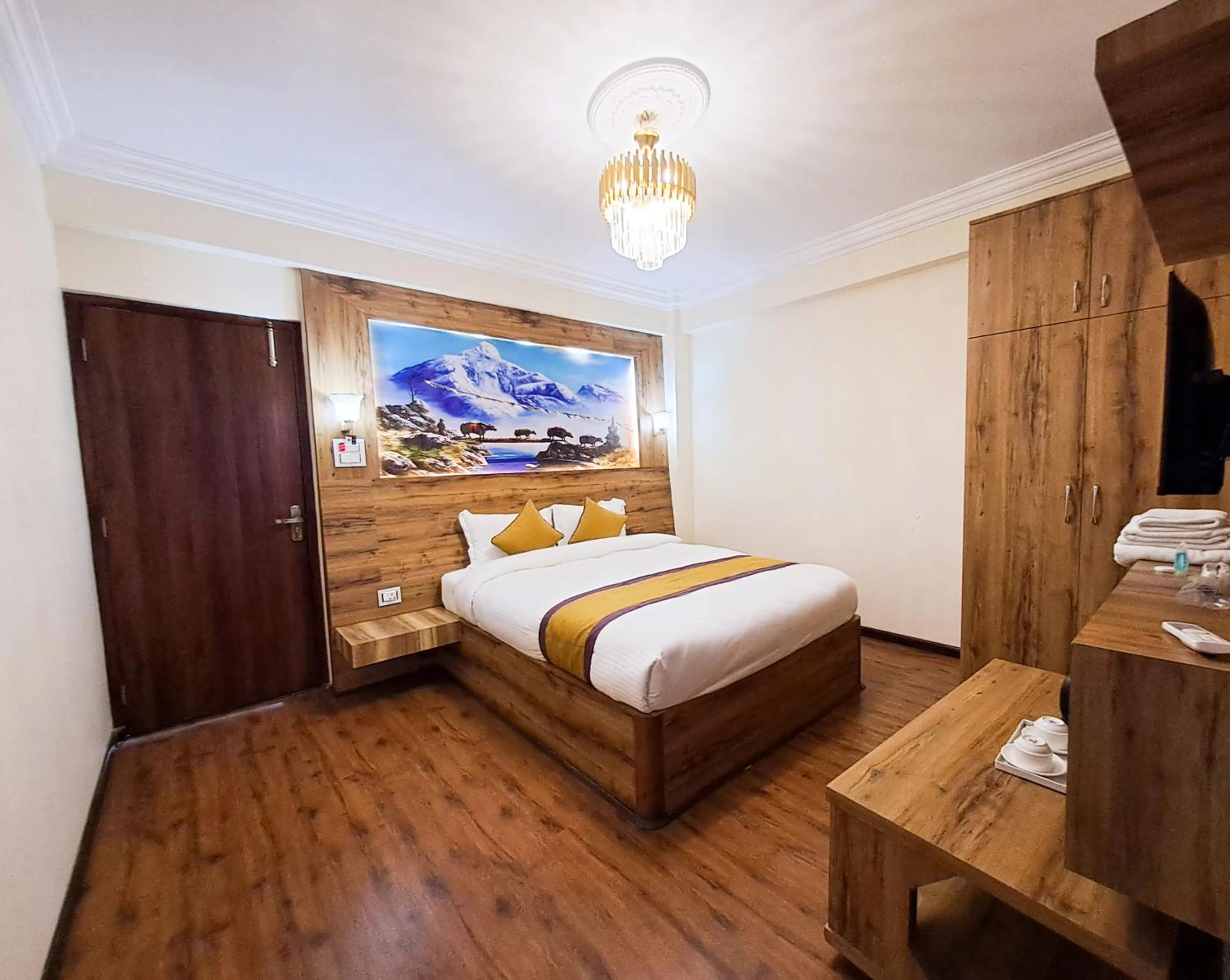 Bedroom in Prem Durbar Hotel & Nagarkot Zipline