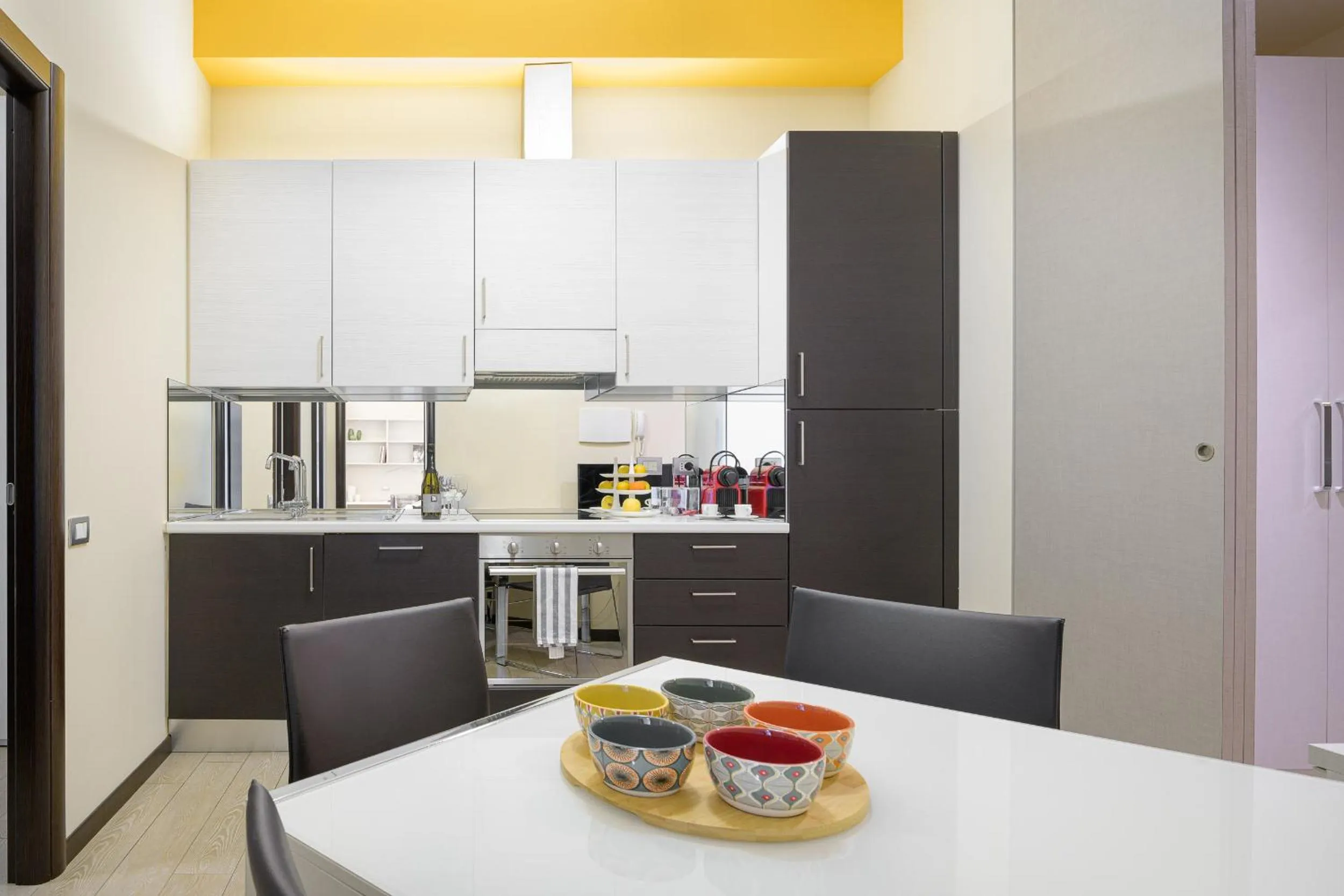 Kitchen or kitchenette in Residenza Porta Volta