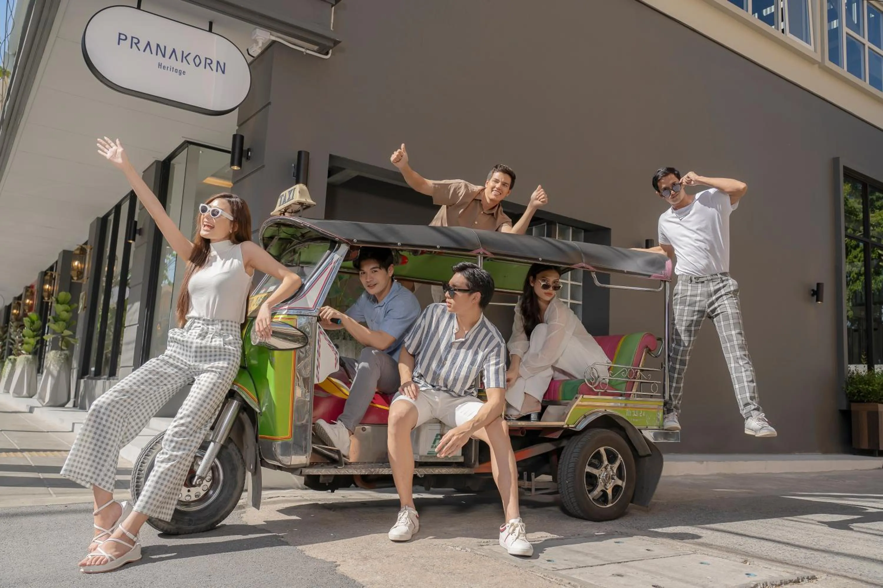 Property building in Pranakorn Heritage Hotel