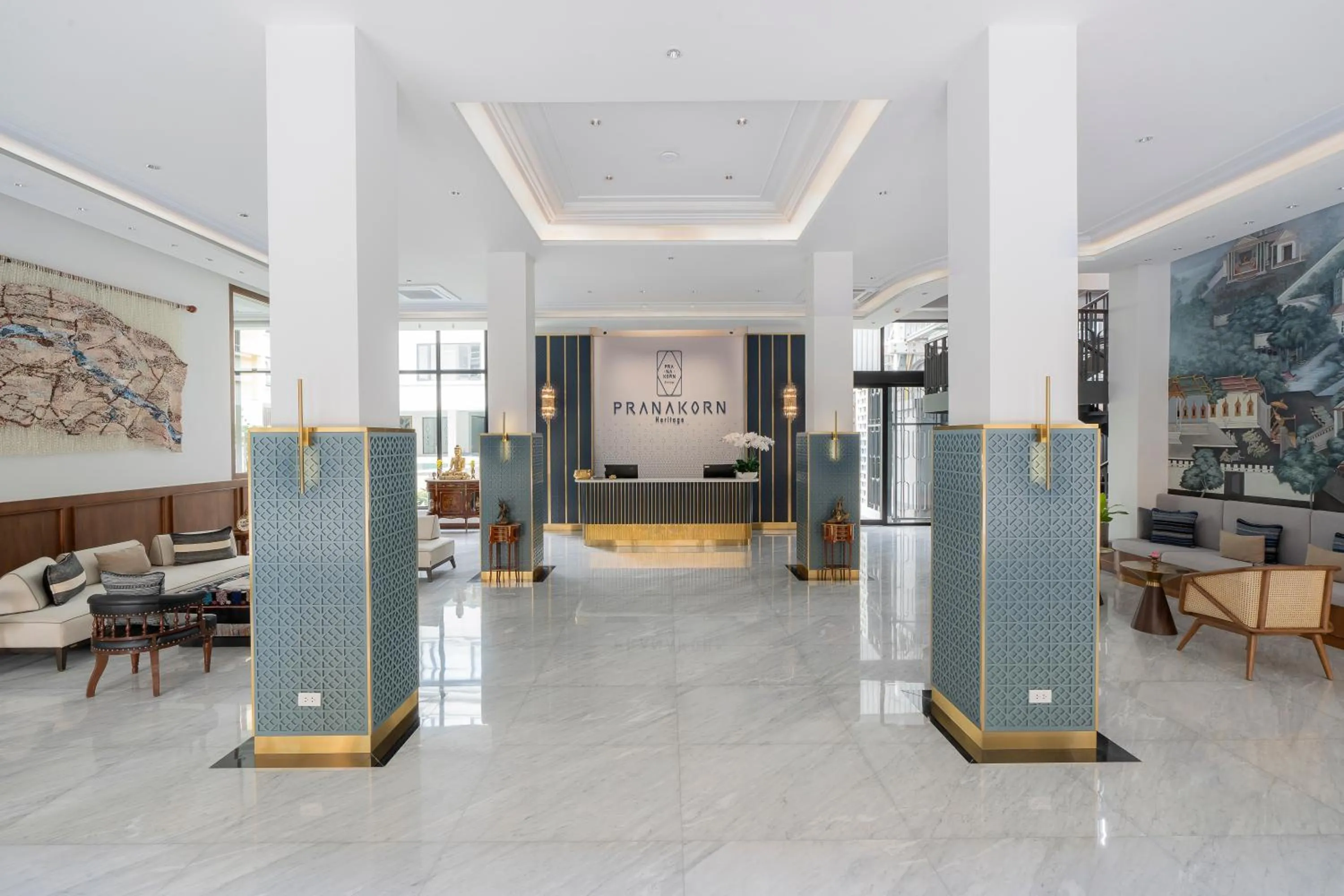 Lobby or reception in Pranakorn Heritage Hotel