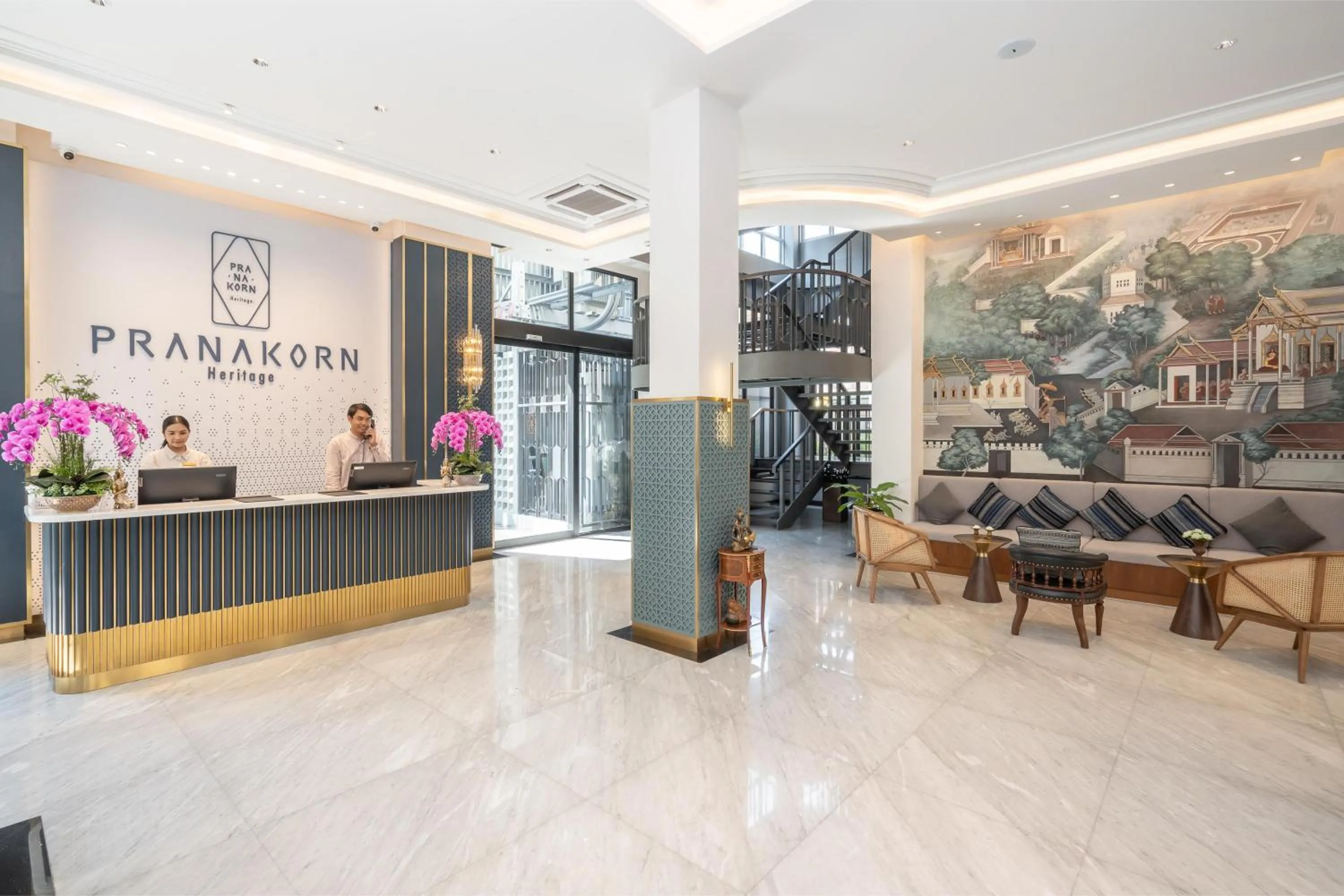 Lobby or reception in Pranakorn Heritage Hotel