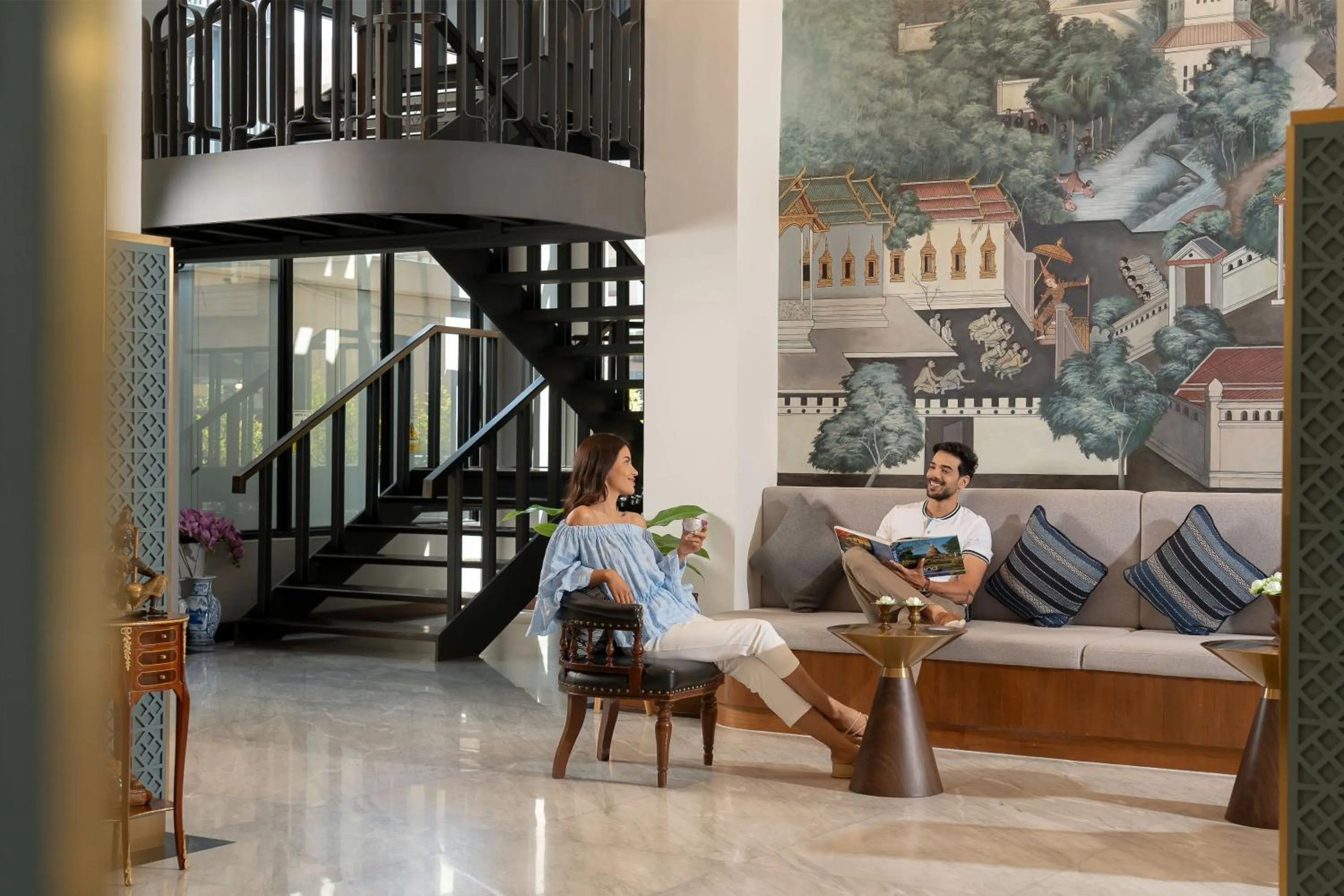 Lobby or reception in Pranakorn Heritage Hotel