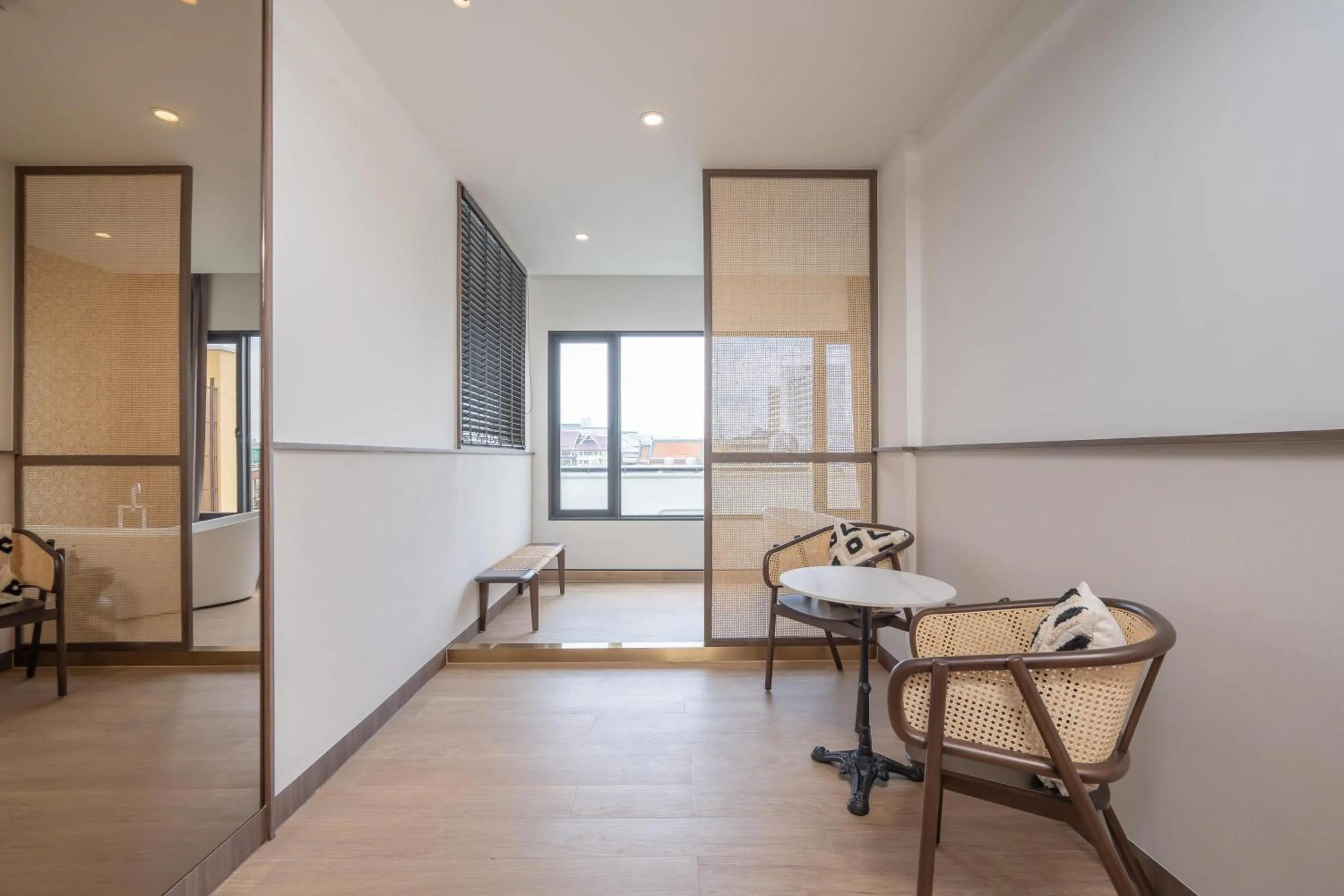 Living room in Pranakorn Heritage Hotel