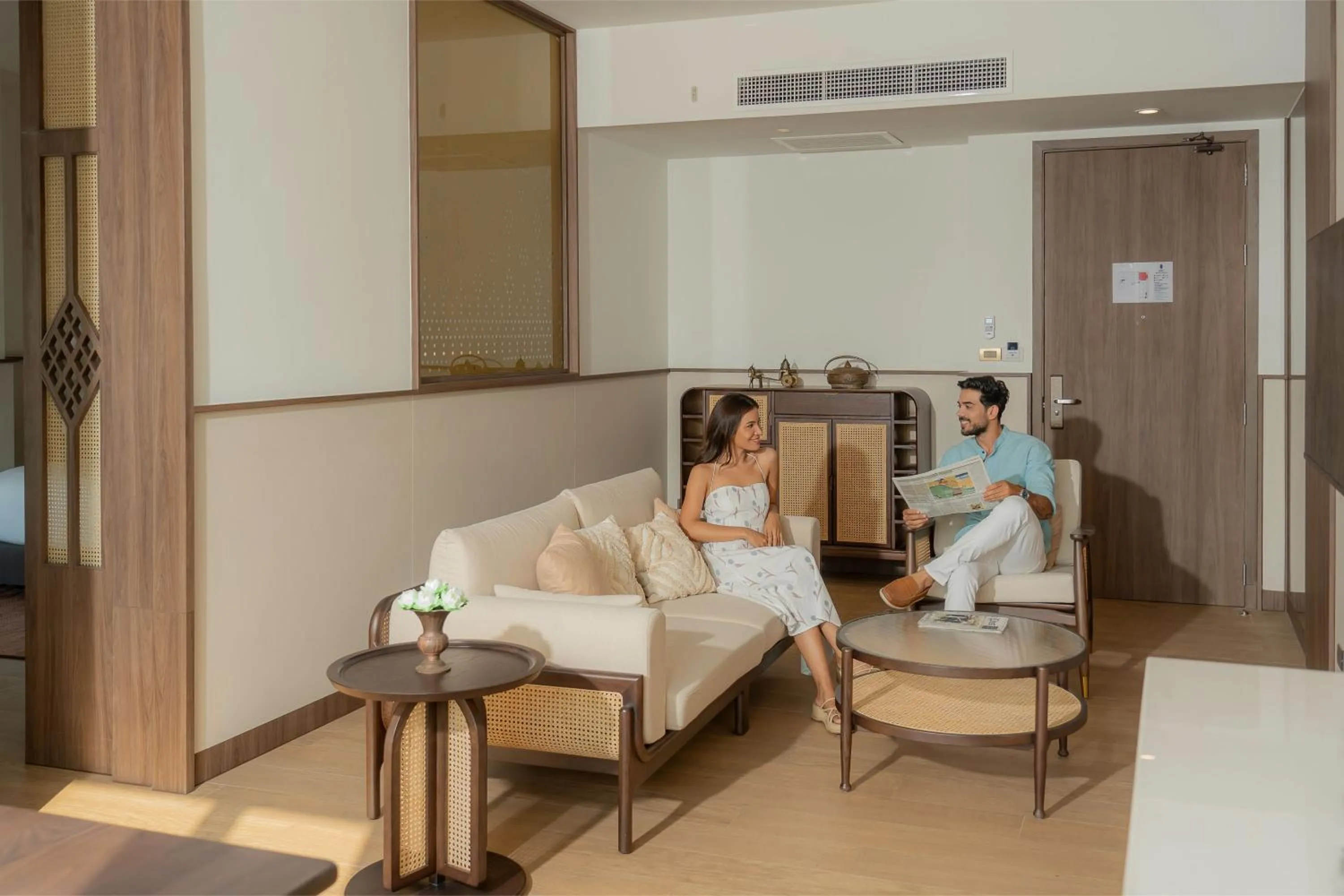 Living room in Pranakorn Heritage Hotel