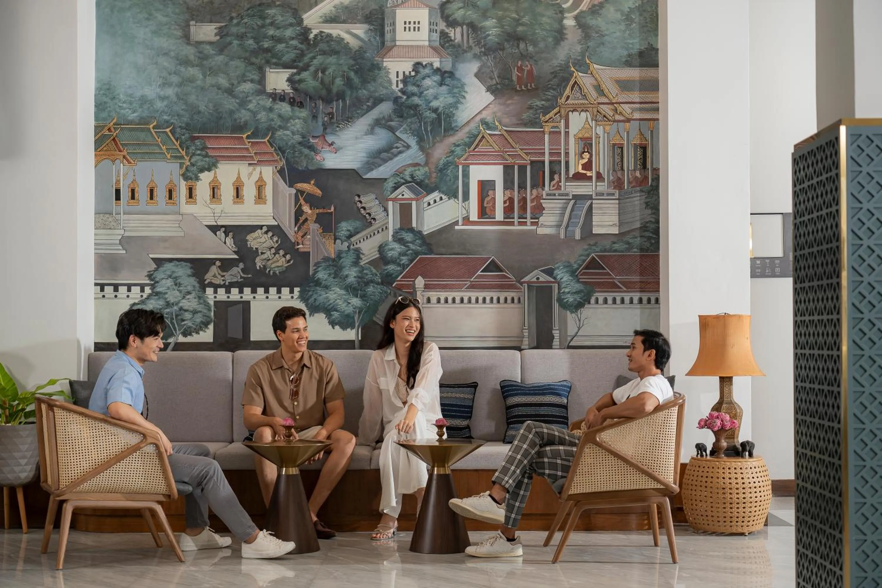 Lobby or reception in Pranakorn Heritage Hotel