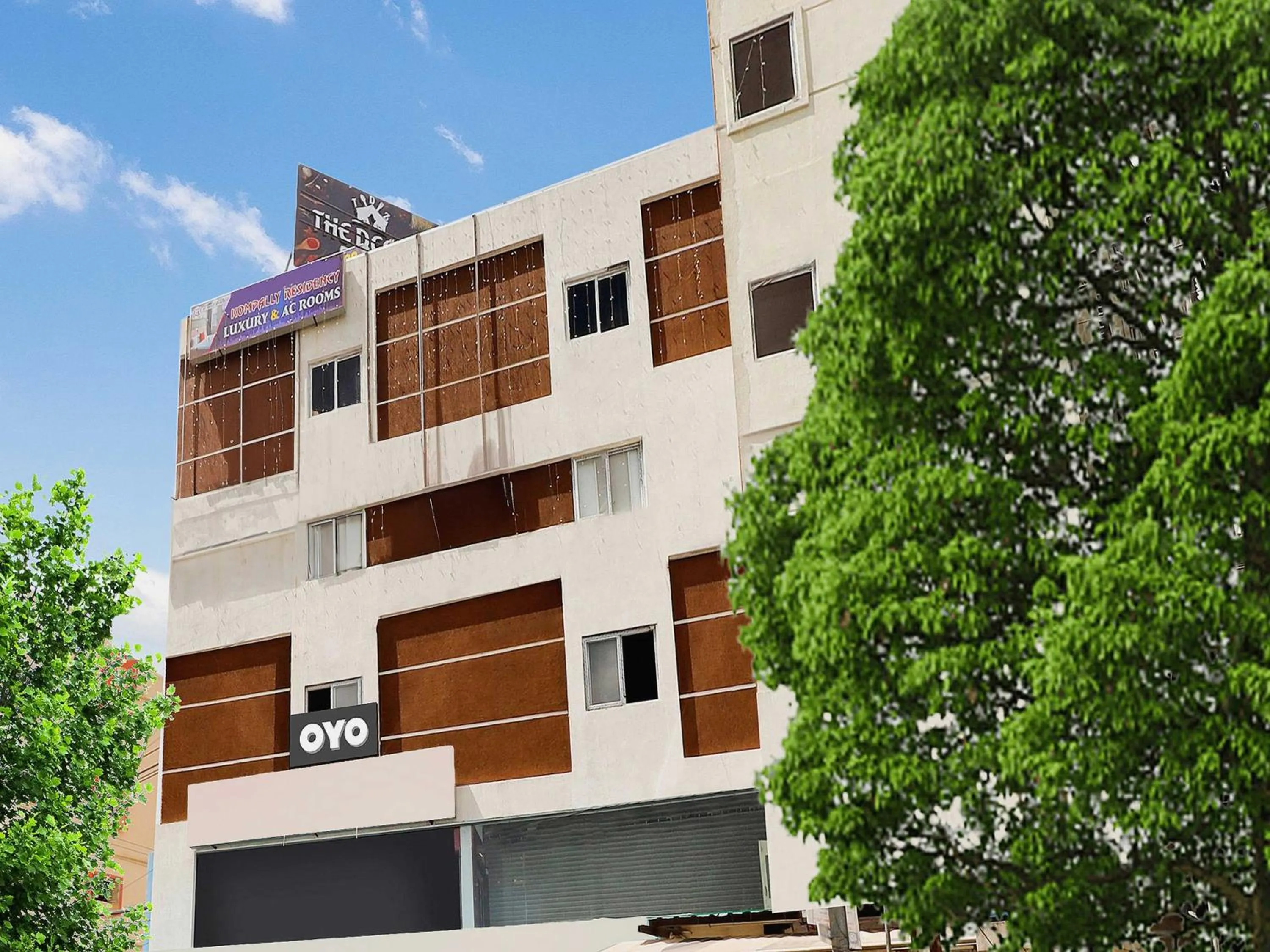 Facade/entrance in Hotel O Kompally Residency