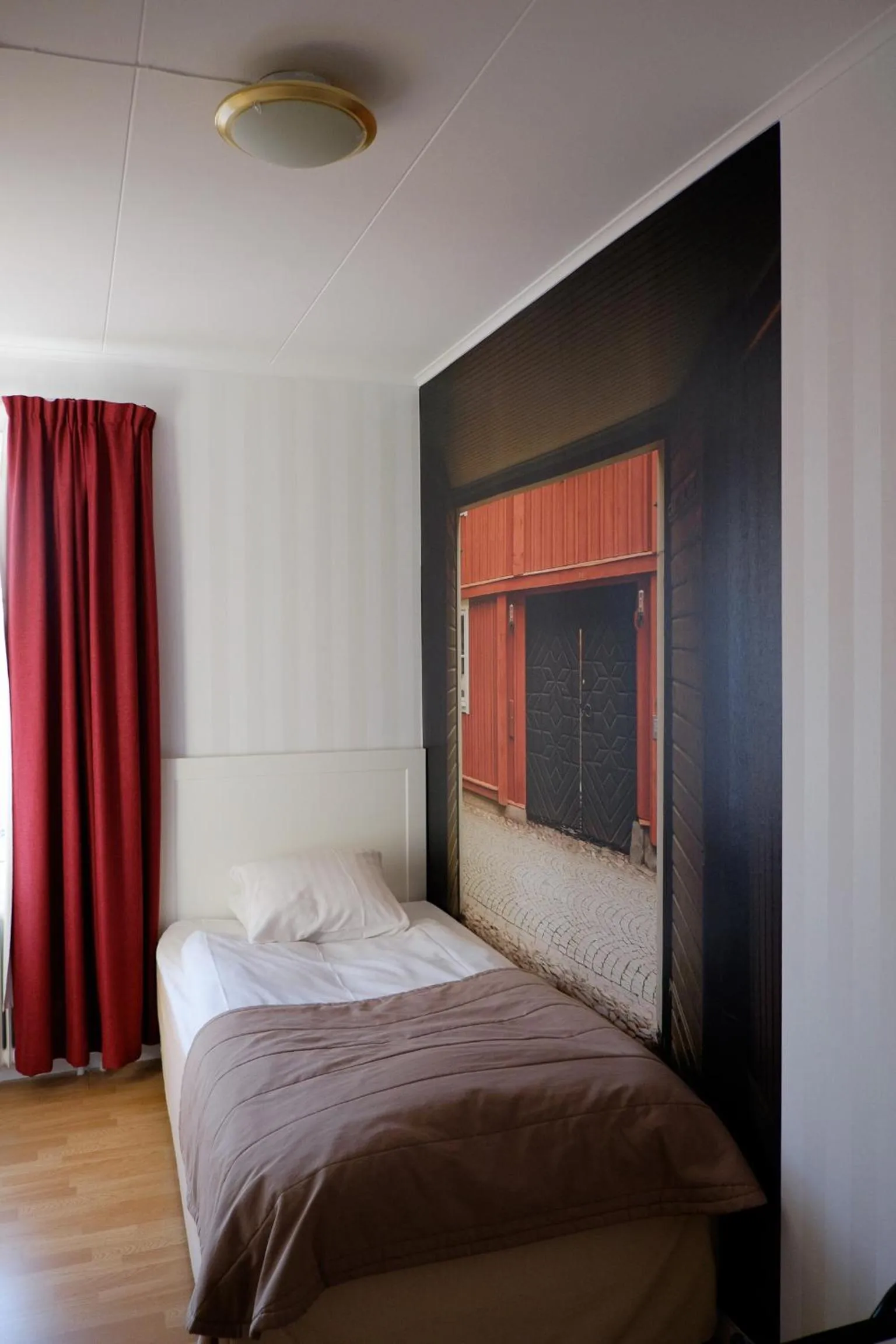 Bed in Eksjö Stadshotell Annex