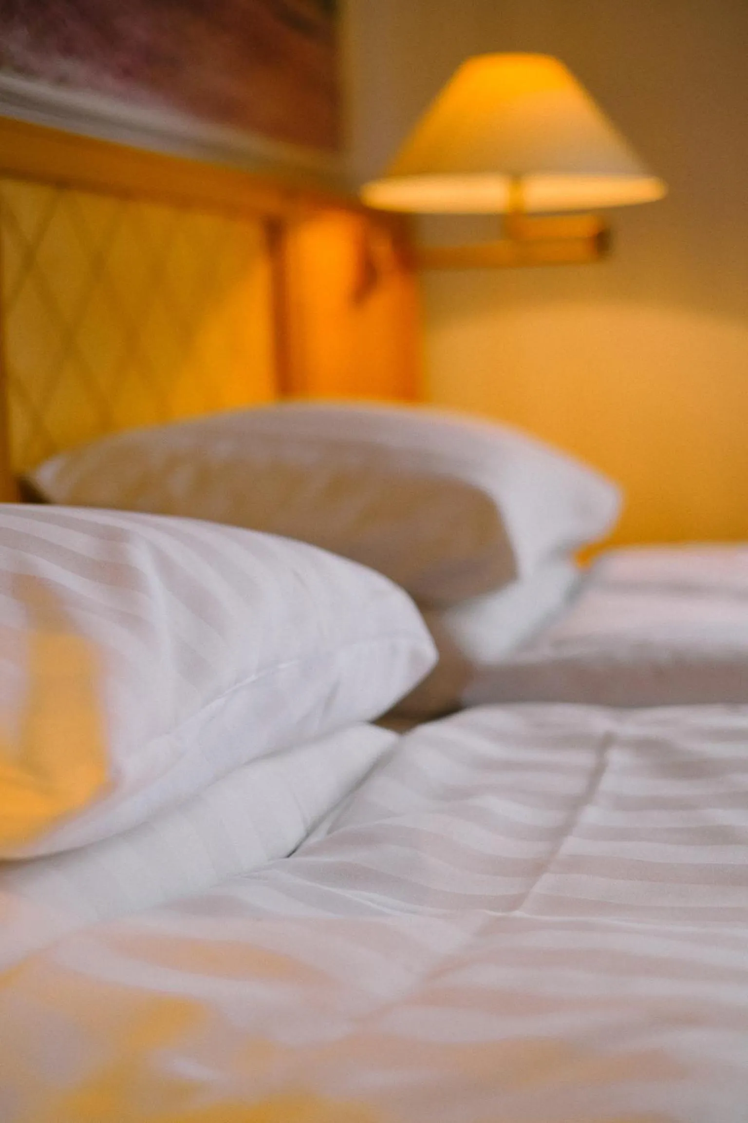 Bed in Eksjö Stadshotell Annex