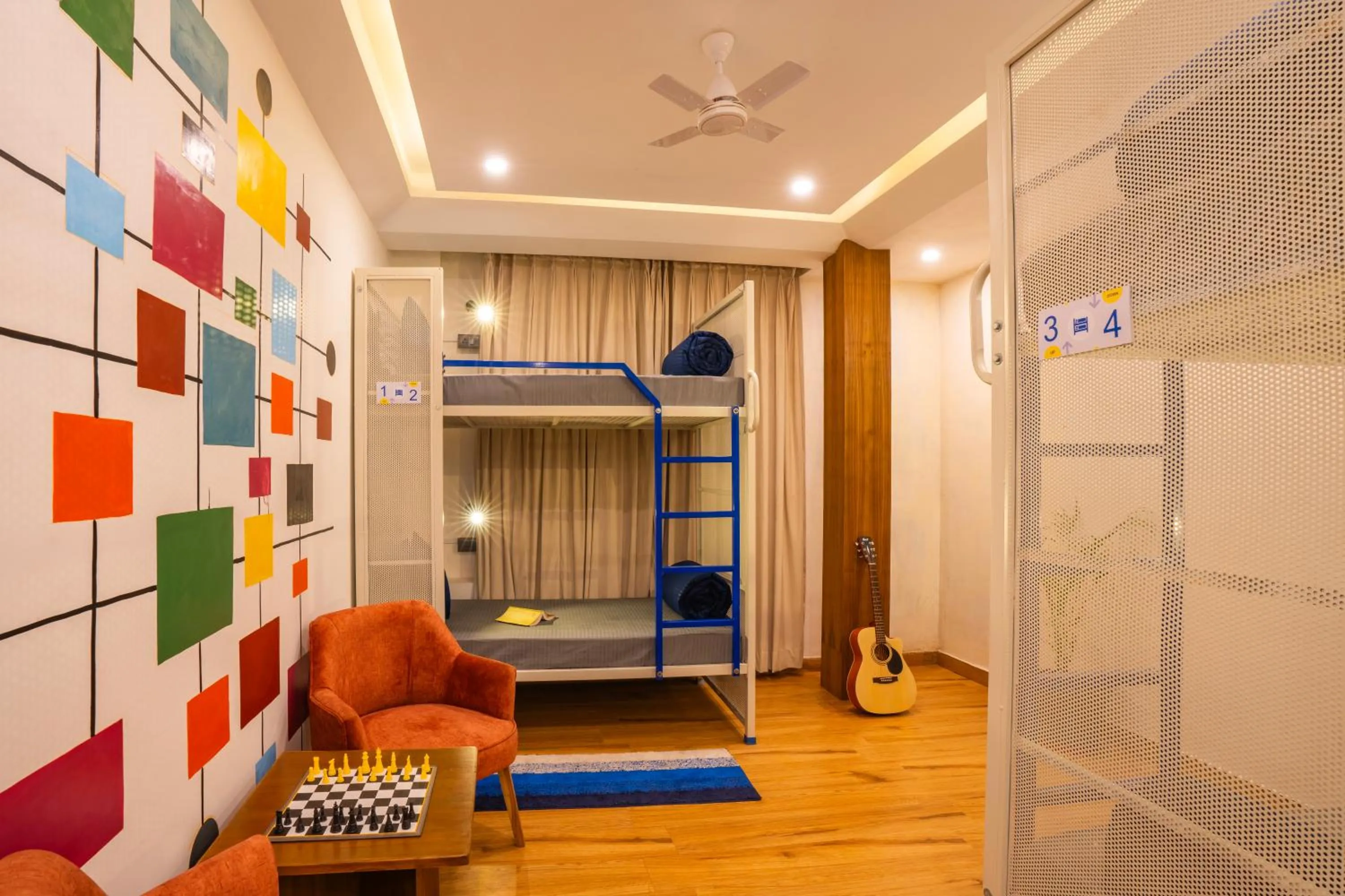 bunk bed in Shalom Backpackers Mussoorie