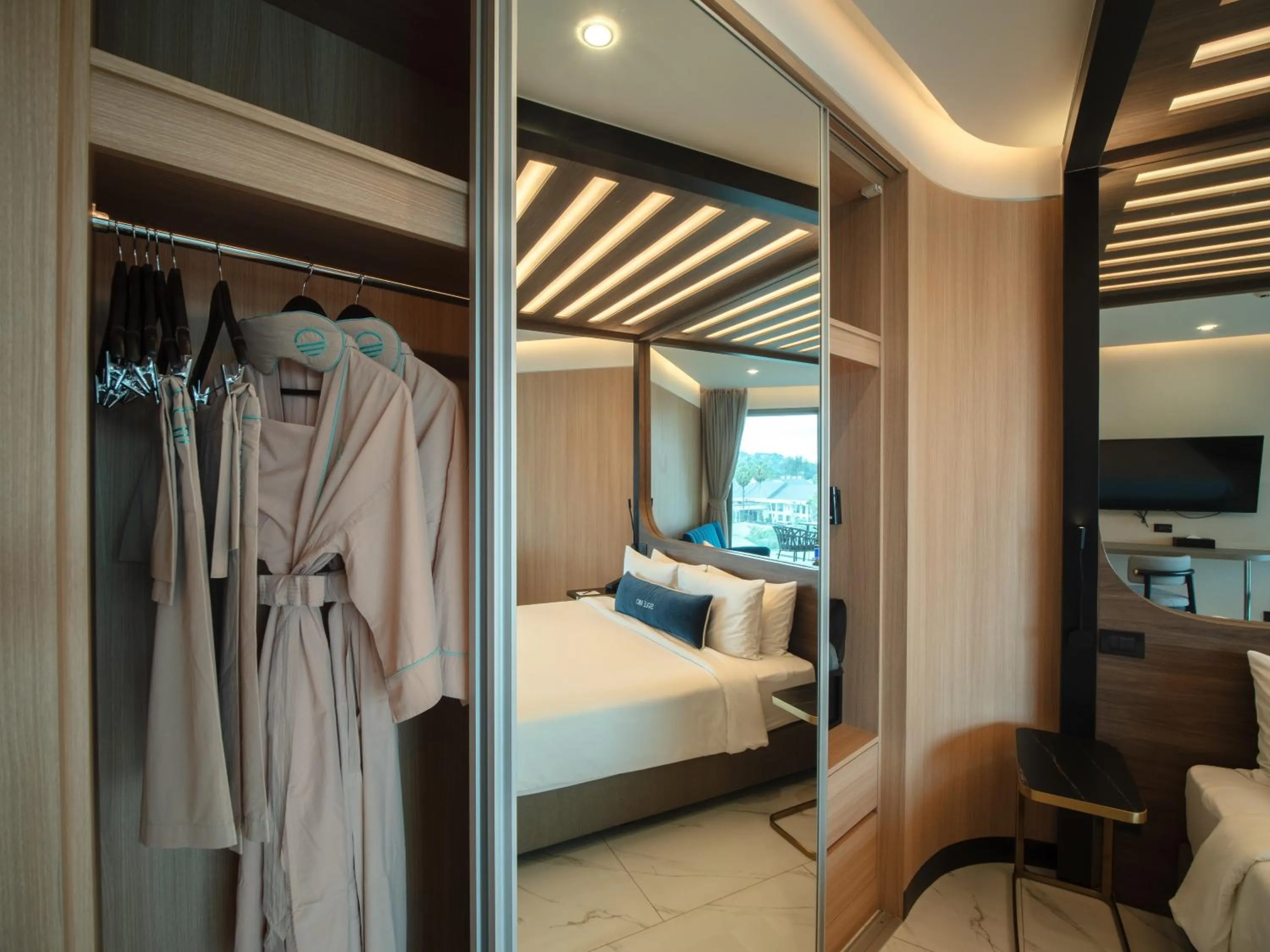 Bedroom, Bed in Sole Mio Boutique Hotel and Wellness - Adults Only