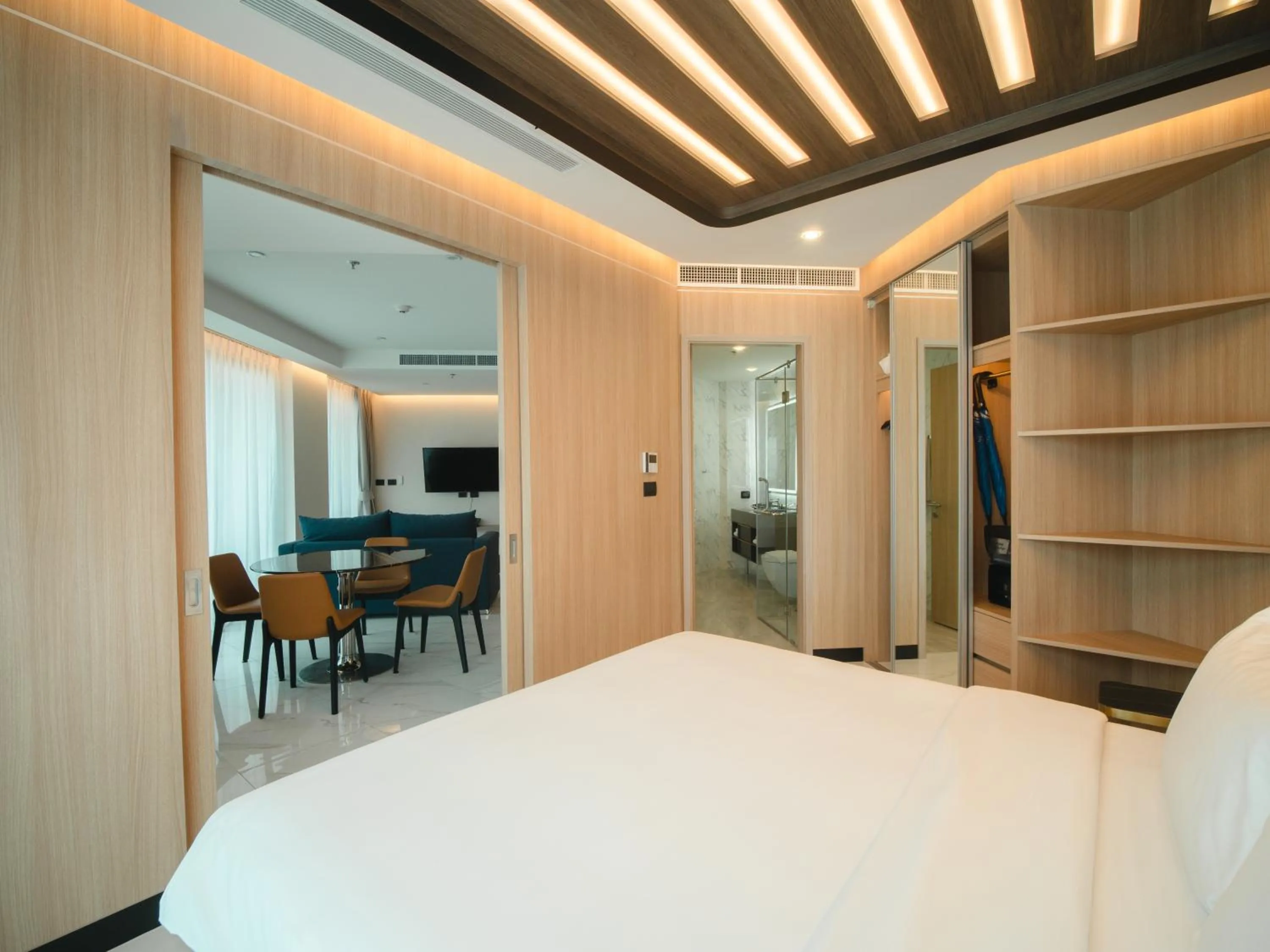 Bed in Sole Mio Boutique Hotel and Wellness - Adults Only