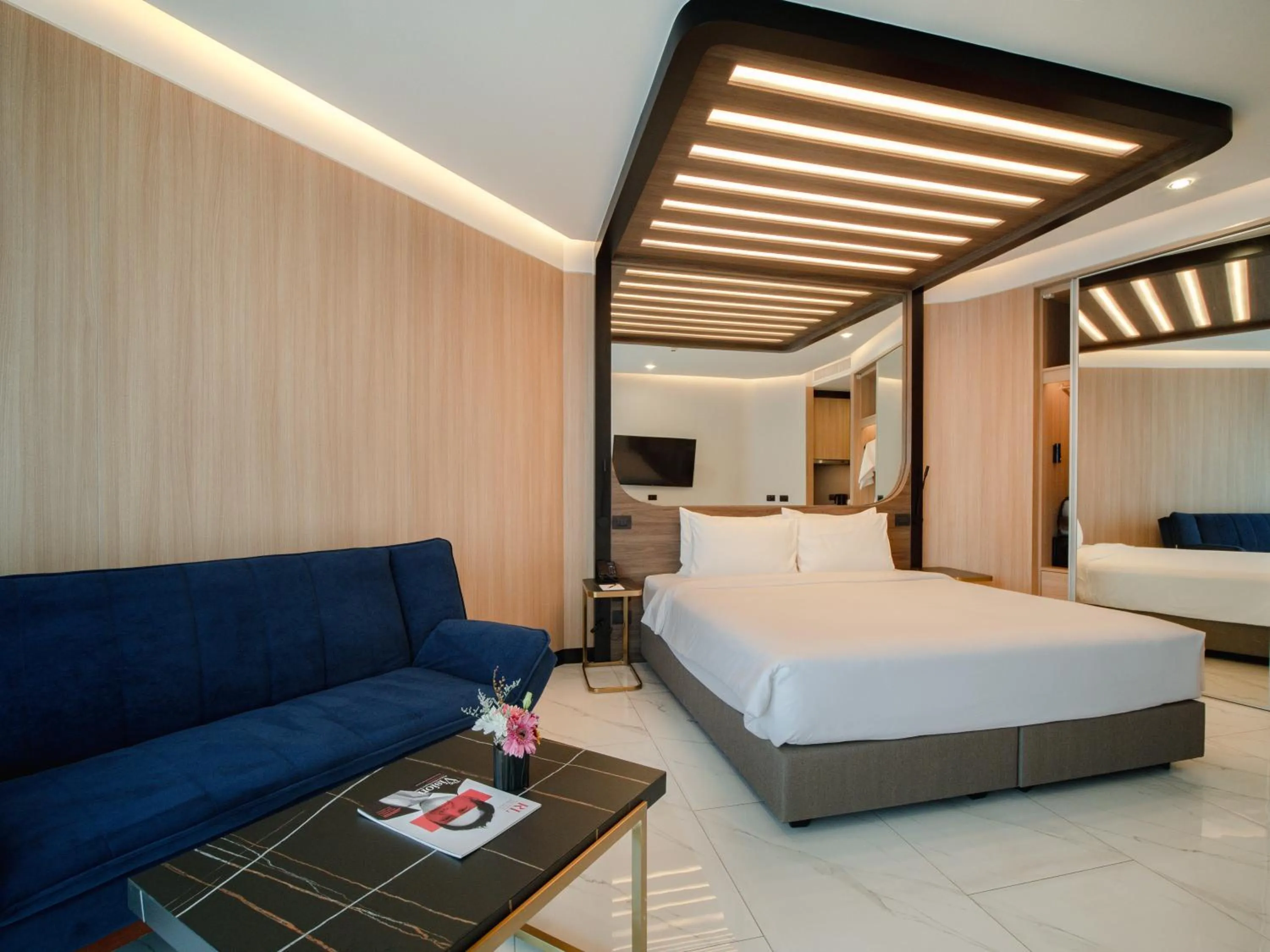 Bed in Sole Mio Boutique Hotel and Wellness - Adults Only