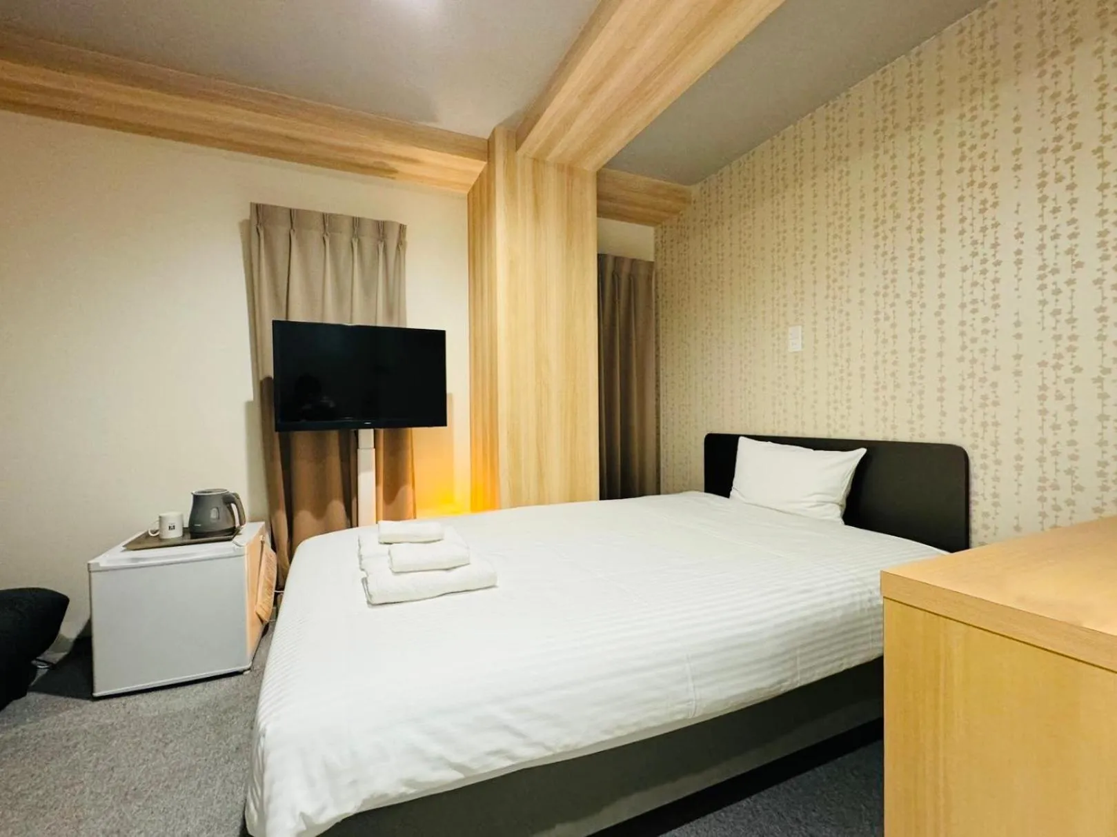 Bed in Y&Y NAMBA HOTEL Osaka