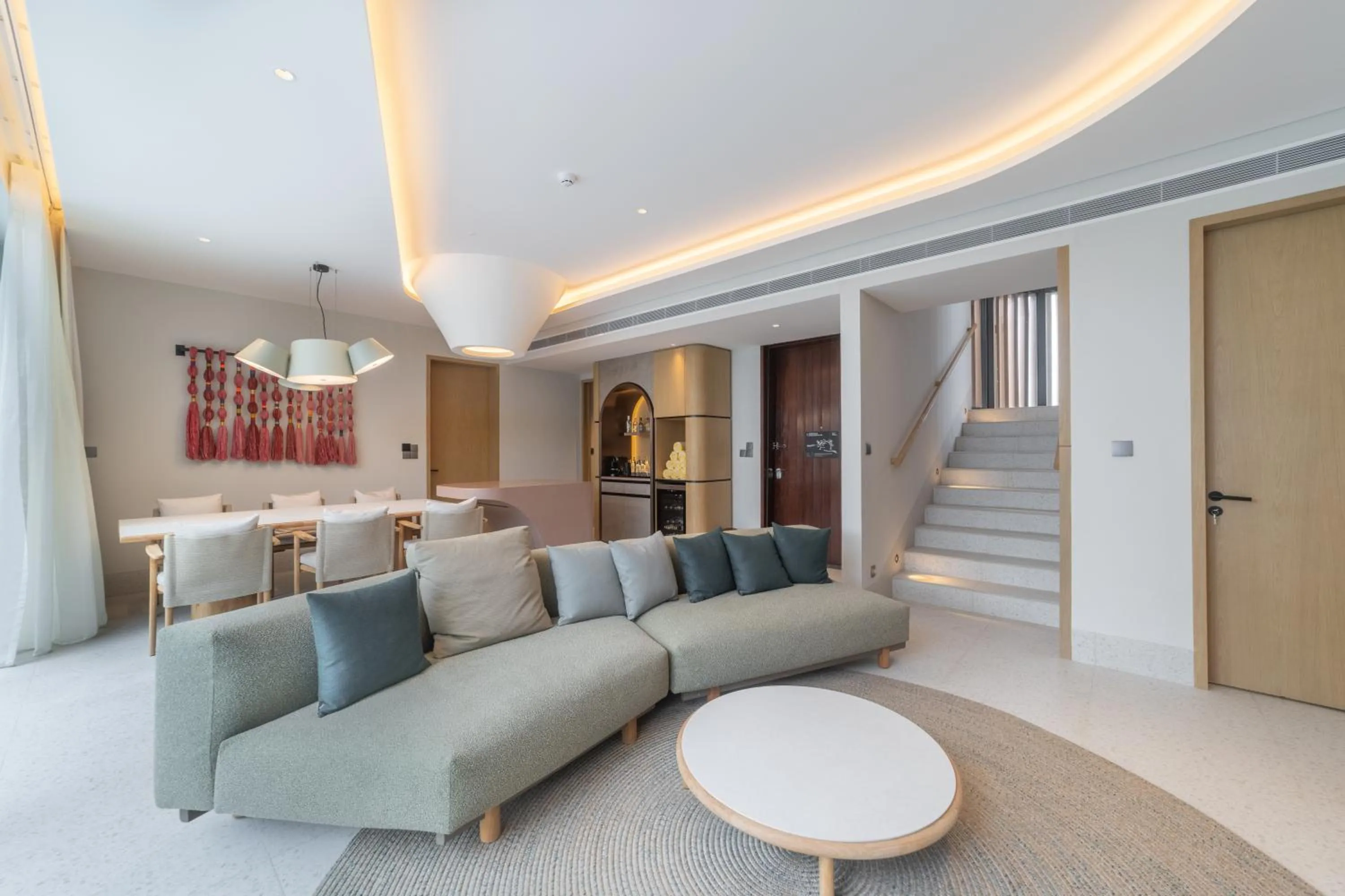 Living room in SO/ Maldives