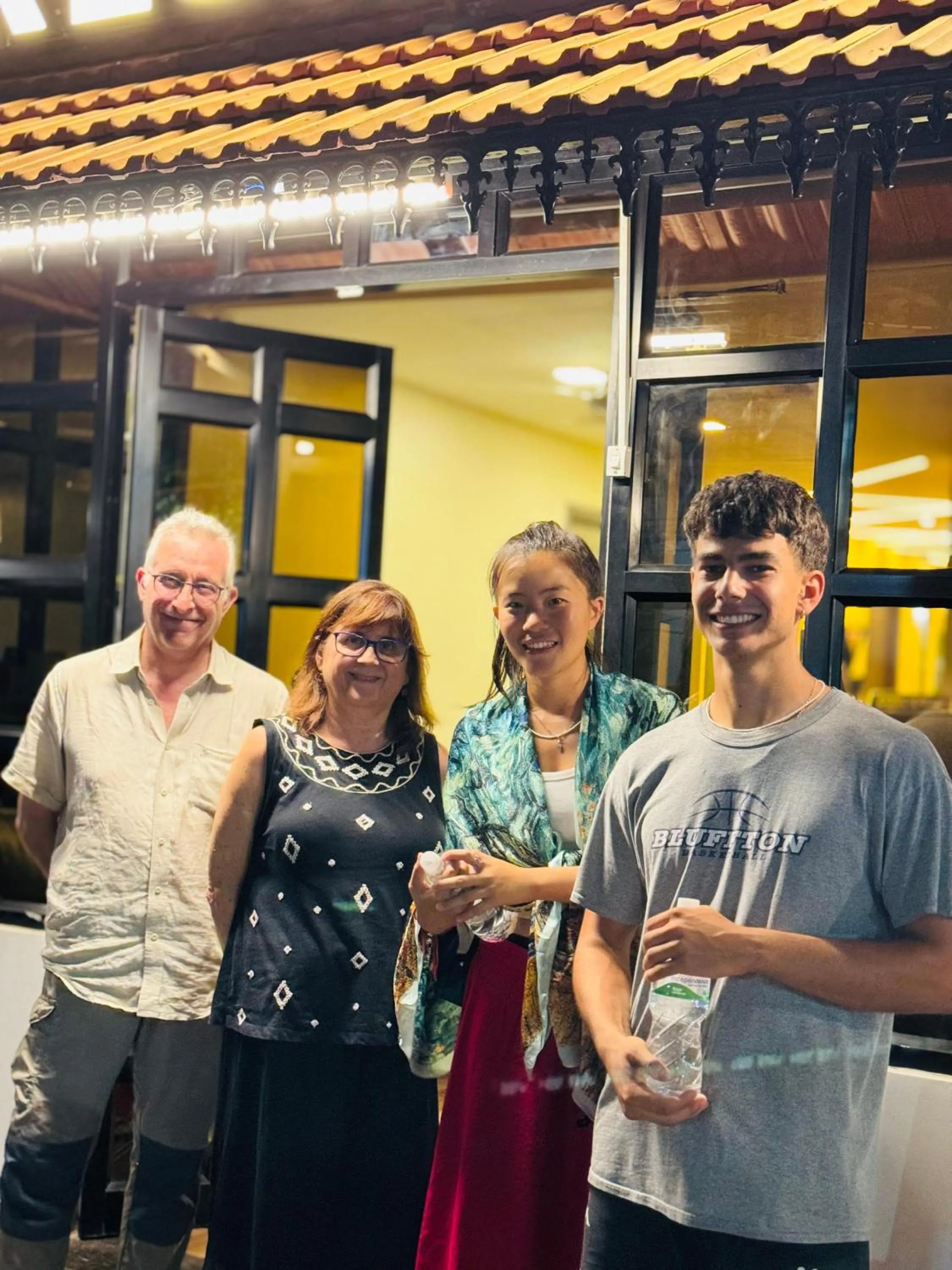 group of guests in David Residency