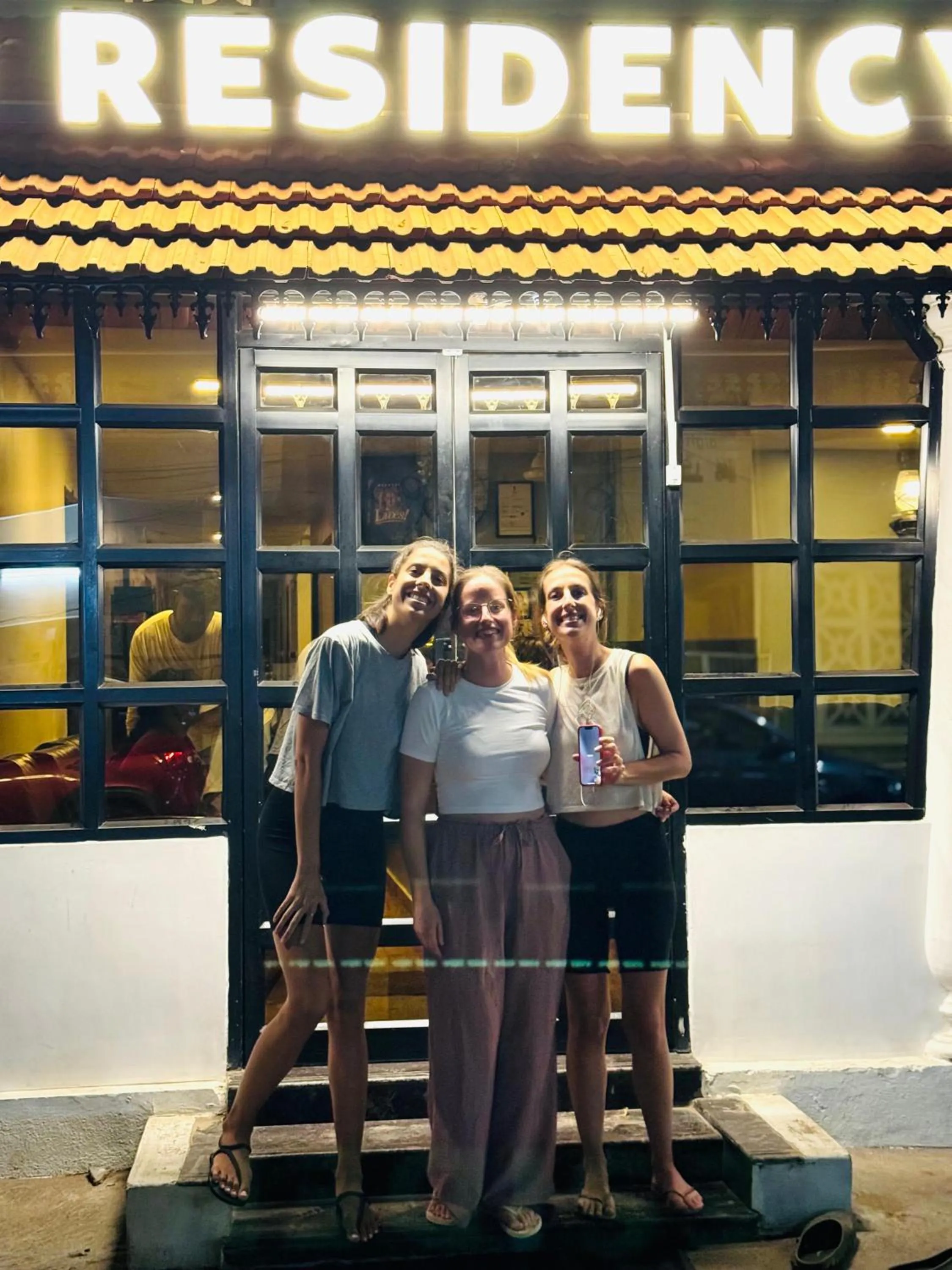 group of guests in David Residency