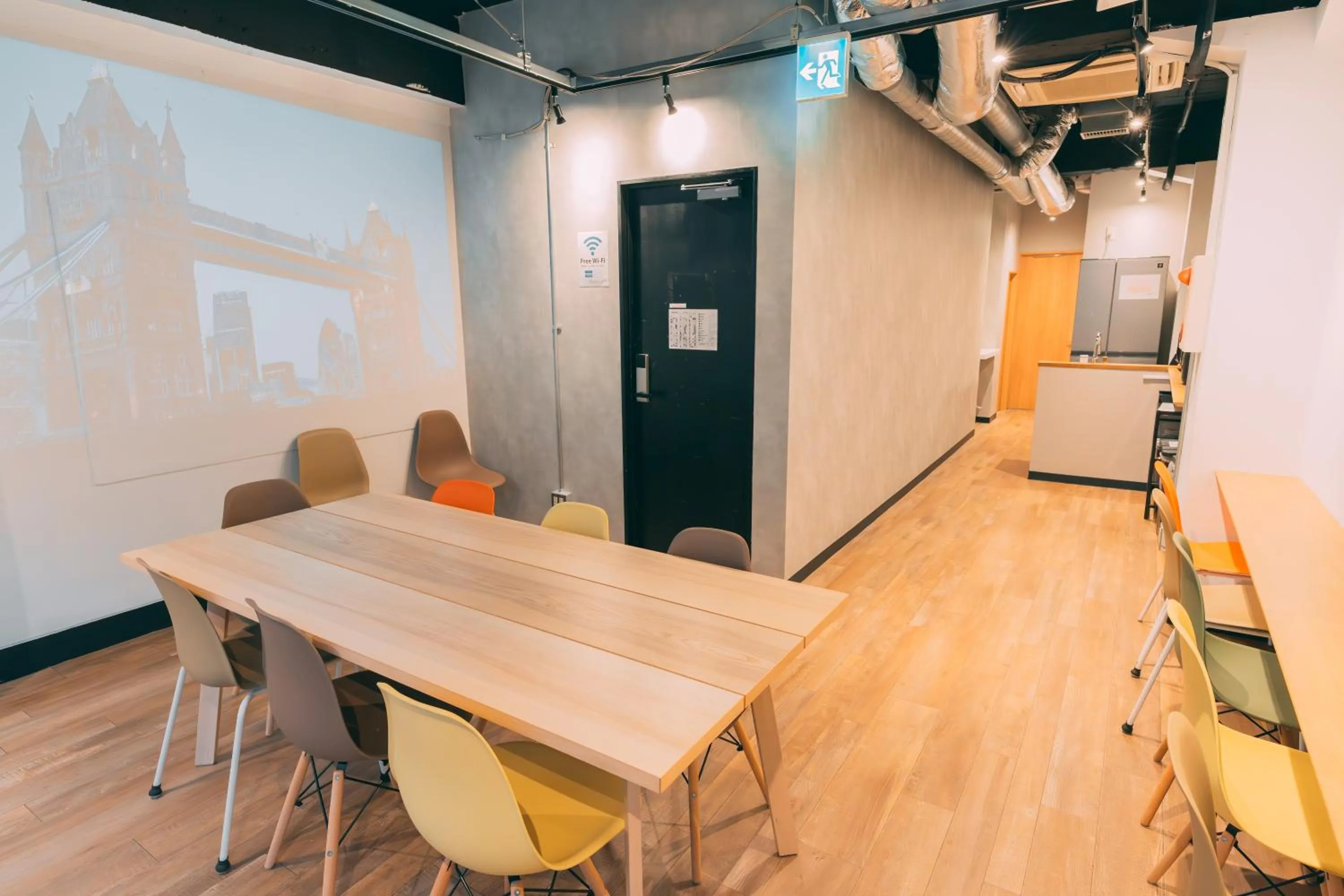 Lobby or reception in Tokyo Guesthouse HIVE