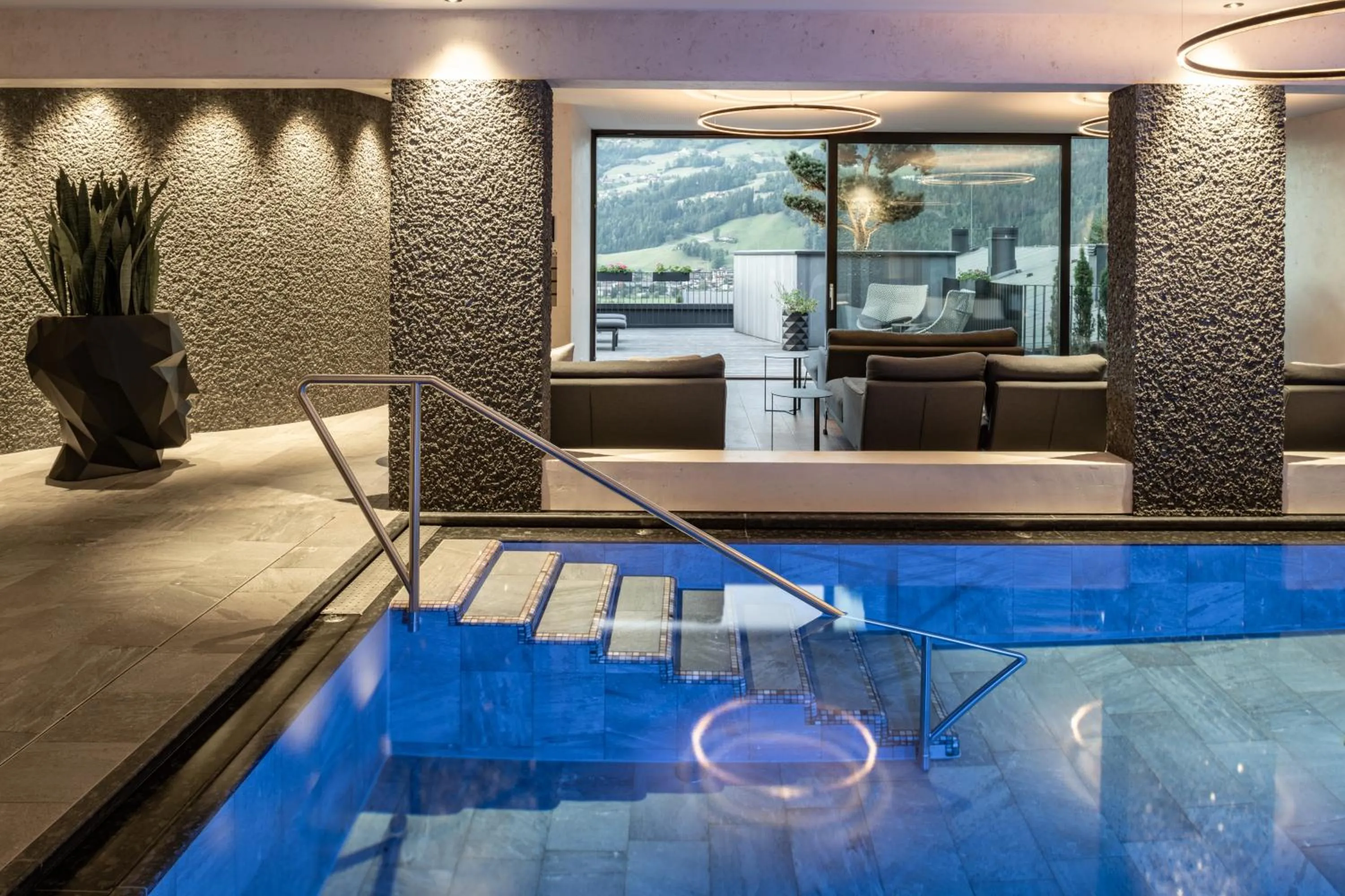 Swimming pool in Das Kaltenbach - ApartHotel