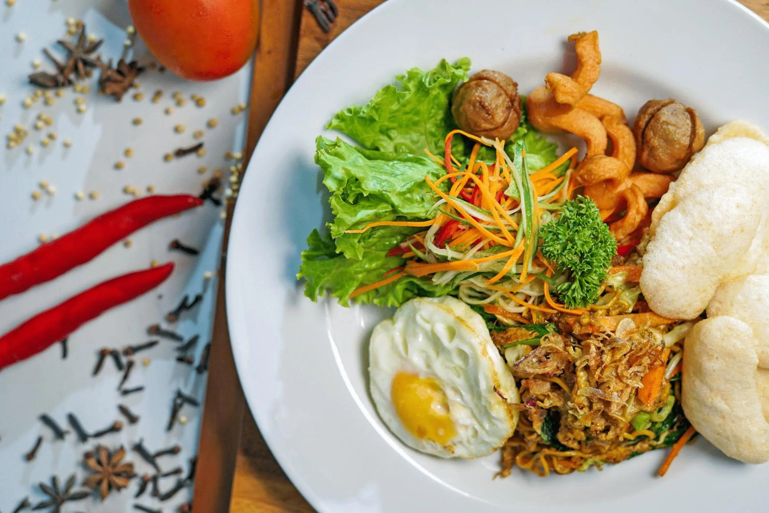 Food and drinks in Front One Boutique Hotel Taman Anggrek