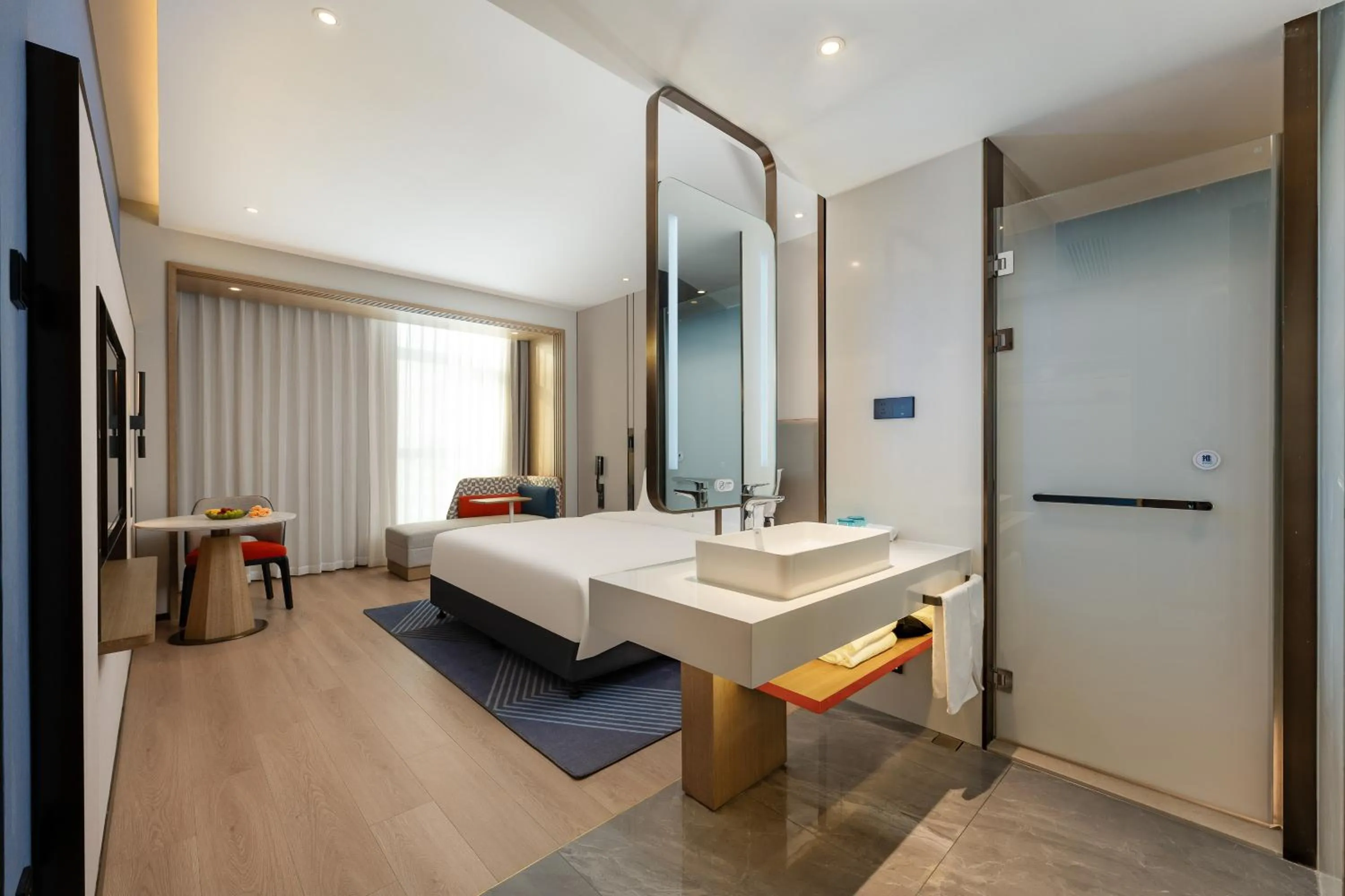 Bed in Holiday Inn Express Suzhou Bay by IHG